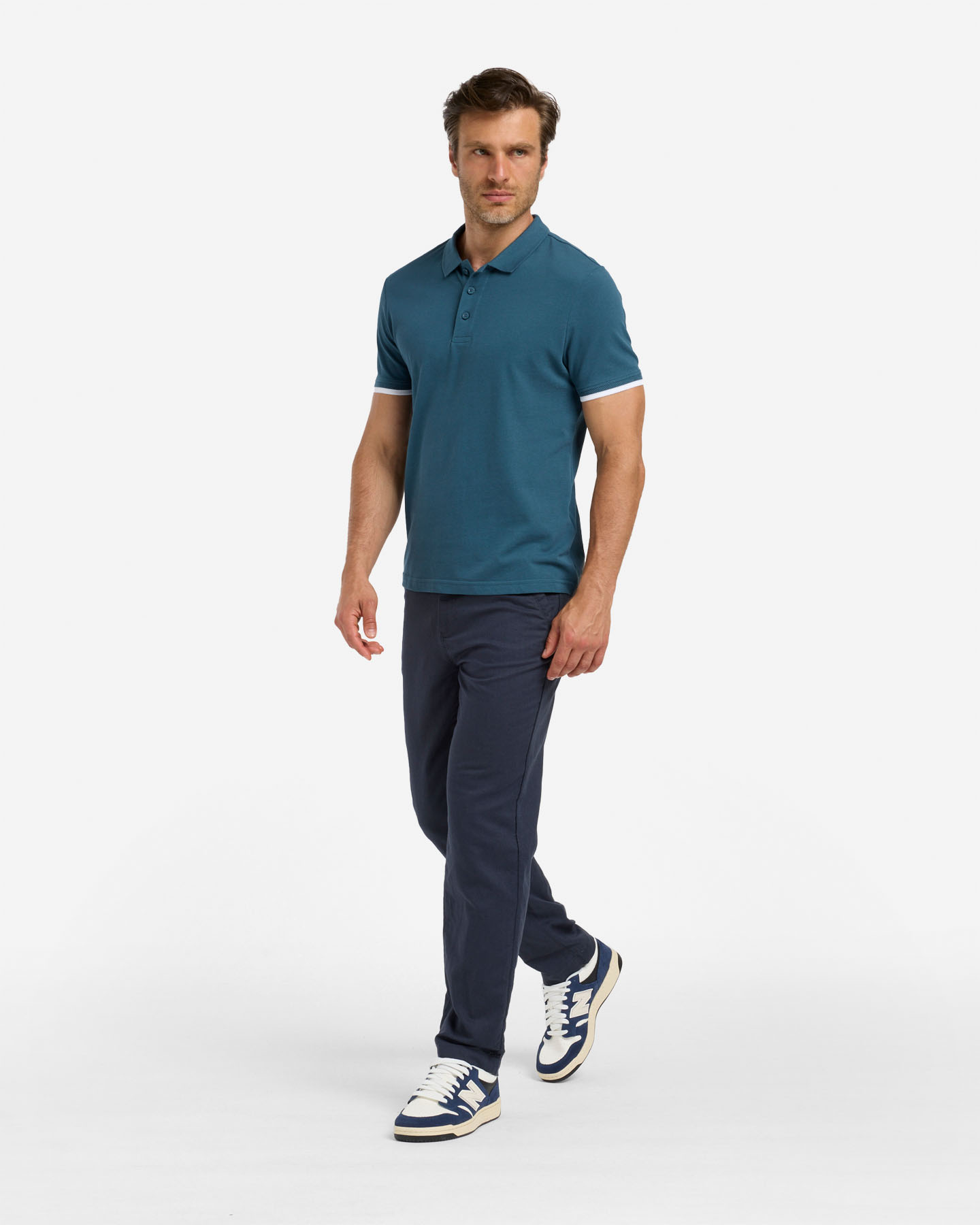 Polo DACK'S ESSENTIAL M - Azzurro - 2 | Cisalfa Sport
