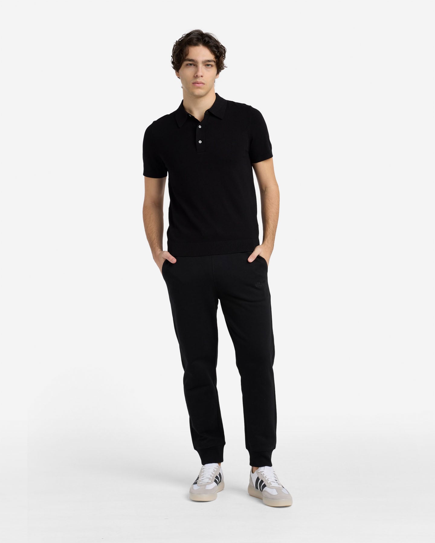 Polo ELLESSE BASIC M - Nero - 4 | Cisalfa Sport