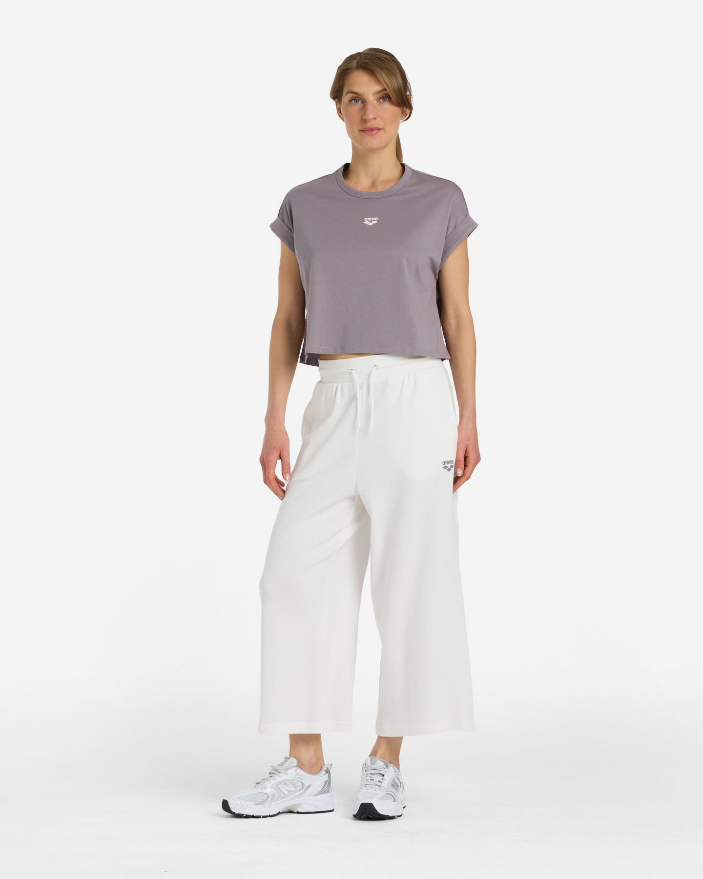 T-shirt ARENA ATHLETIC ESSENTIAL W - Viola - 4 | Cisalfa Sport