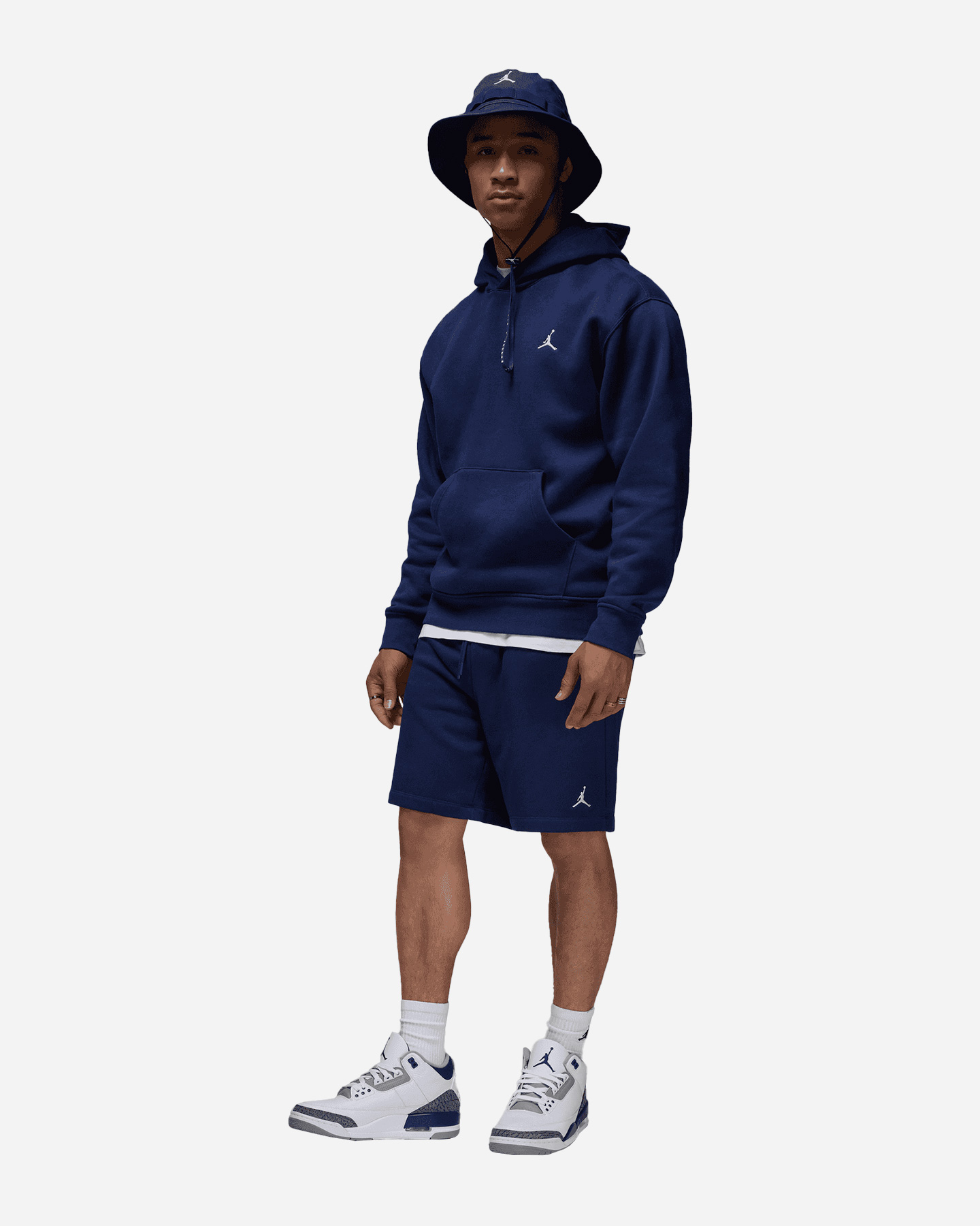 Pantaloncini NIKE JORDAN BROOKLIN M - Blu Navy - 1 | Cisalfa Sport