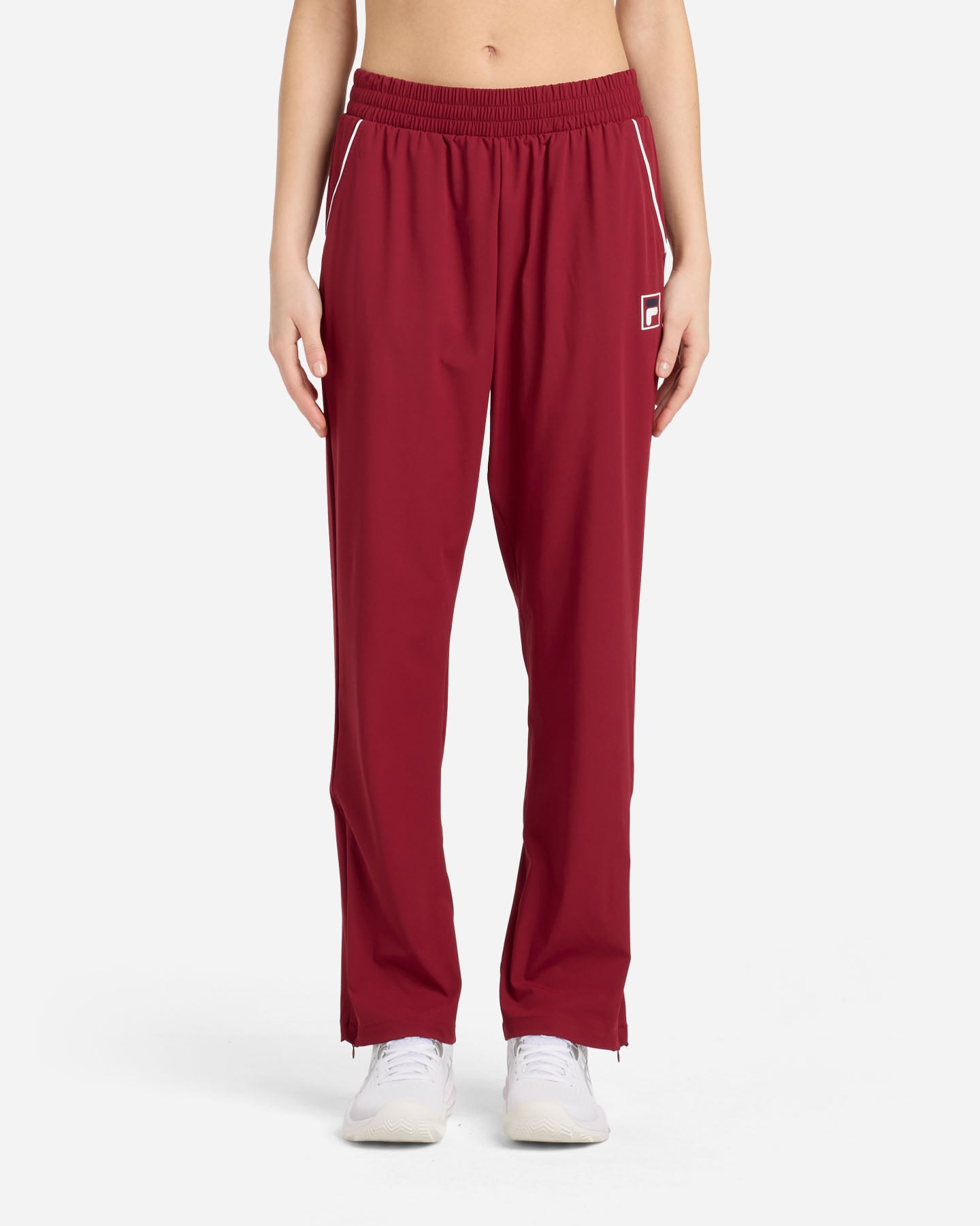 Pantalone tennis FILA COURT LINE W - Rosso - 1 | Cisalfa Sport