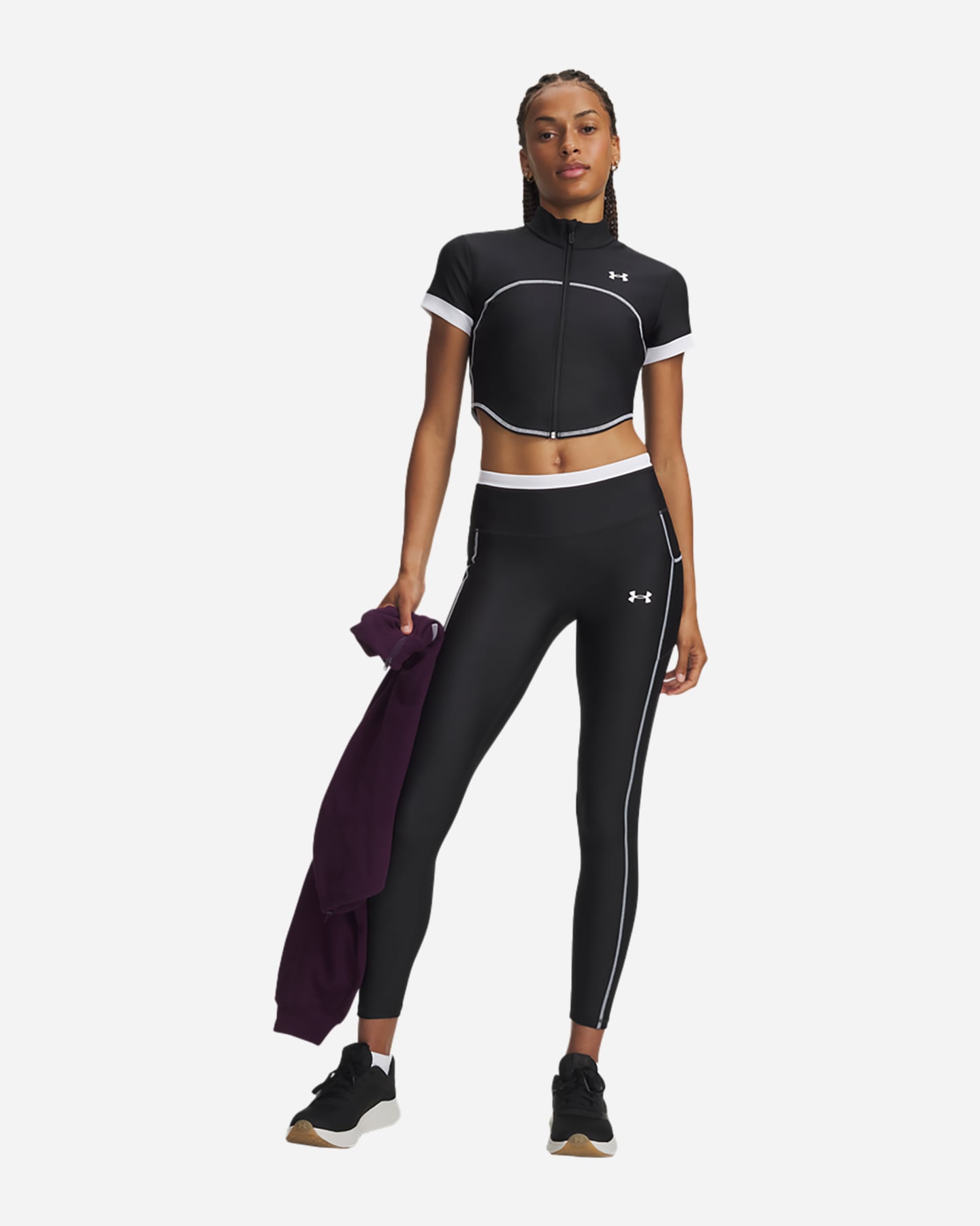 Leggings UNDER ARMOUR HEATGEAR W - Nero - 2 | Cisalfa Sport