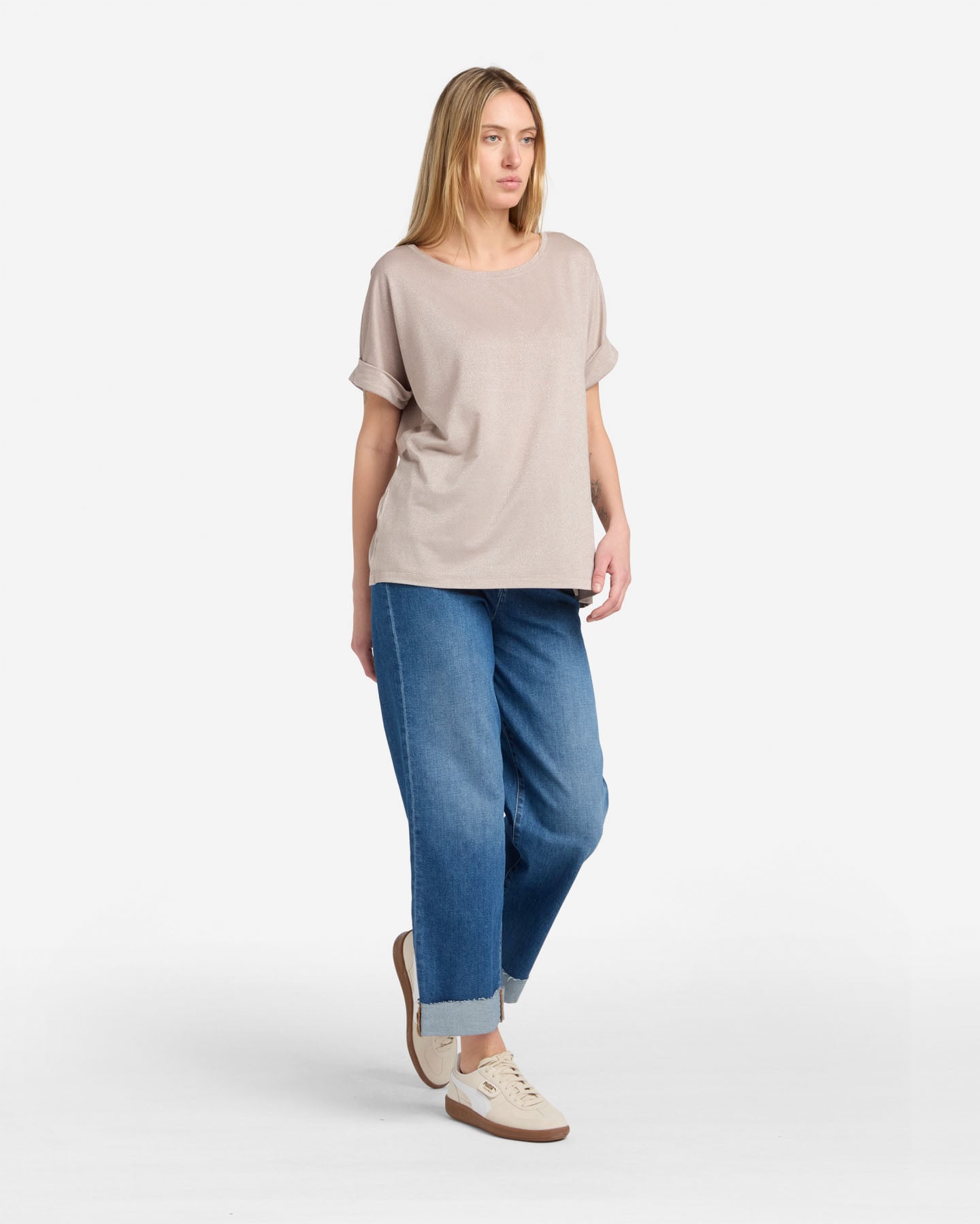 T-shirt DACK'S ESSENTIAL W - Oro - 2 | Cisalfa Sport