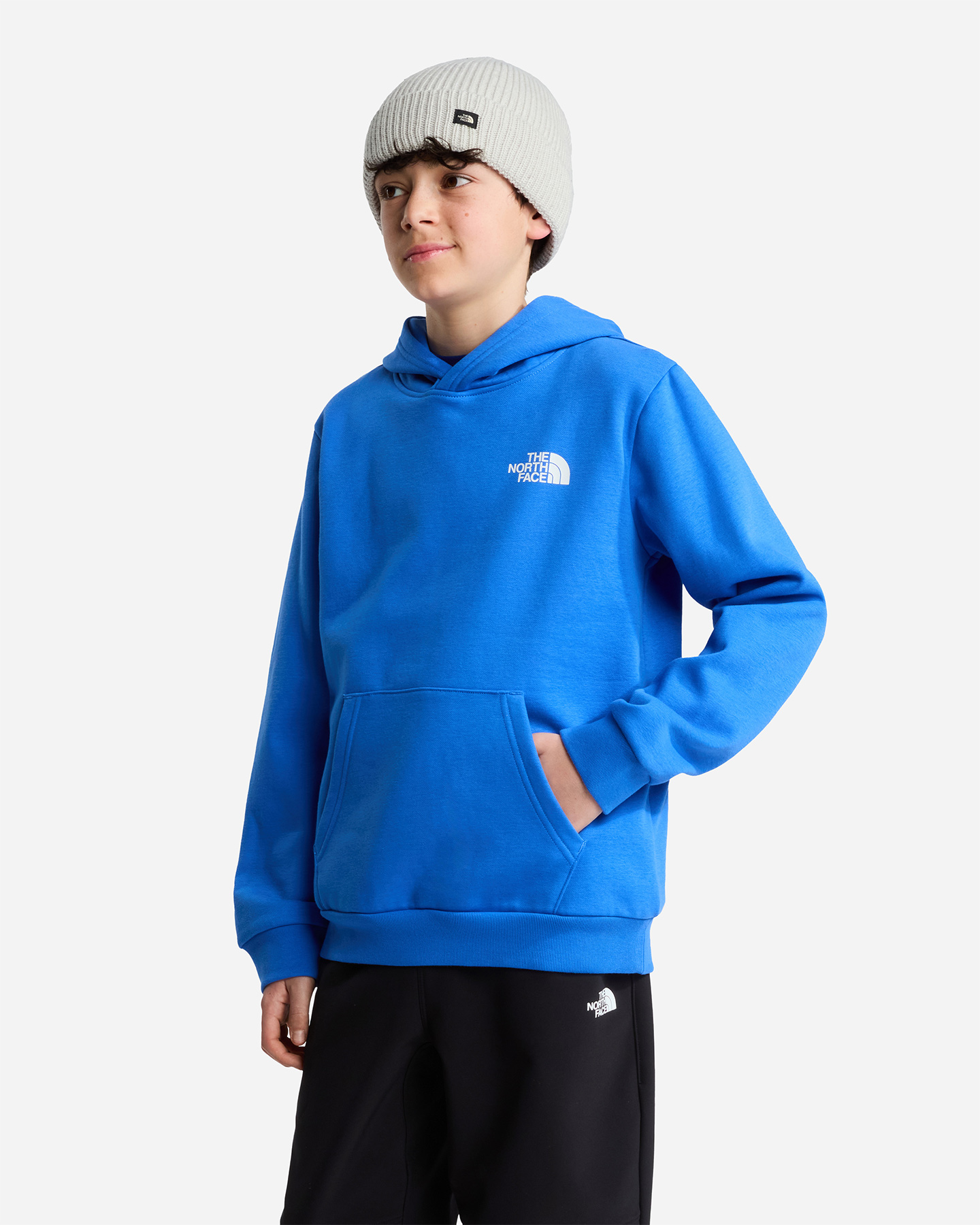 Felpa THE NORTH FACE EVOLUTION BOX ACTIVE JR - Blu - 3 | Cisalfa Sport