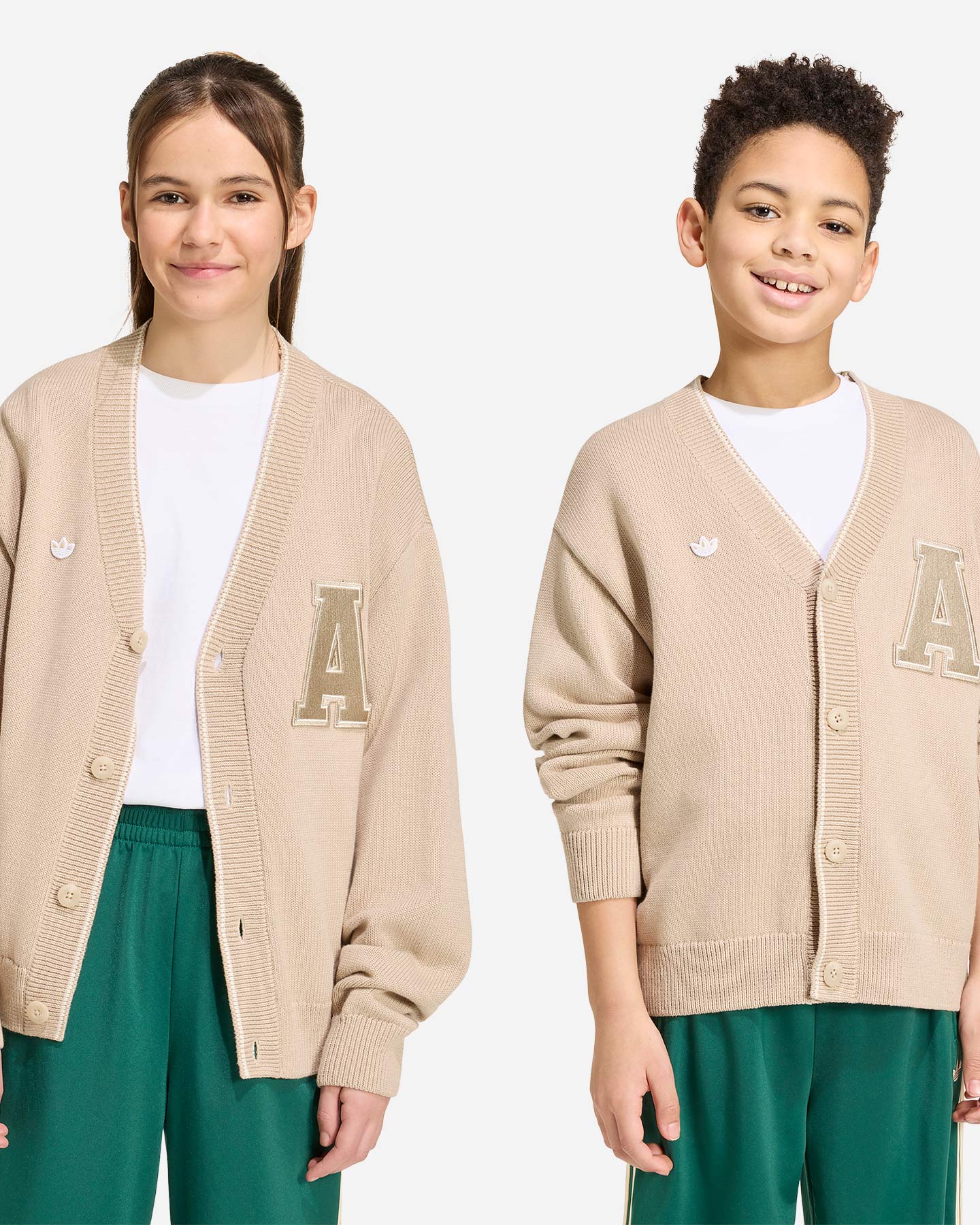 Cardigan ADIDAS CLASSIC JR - Beige - 1 | Cisalfa Sport