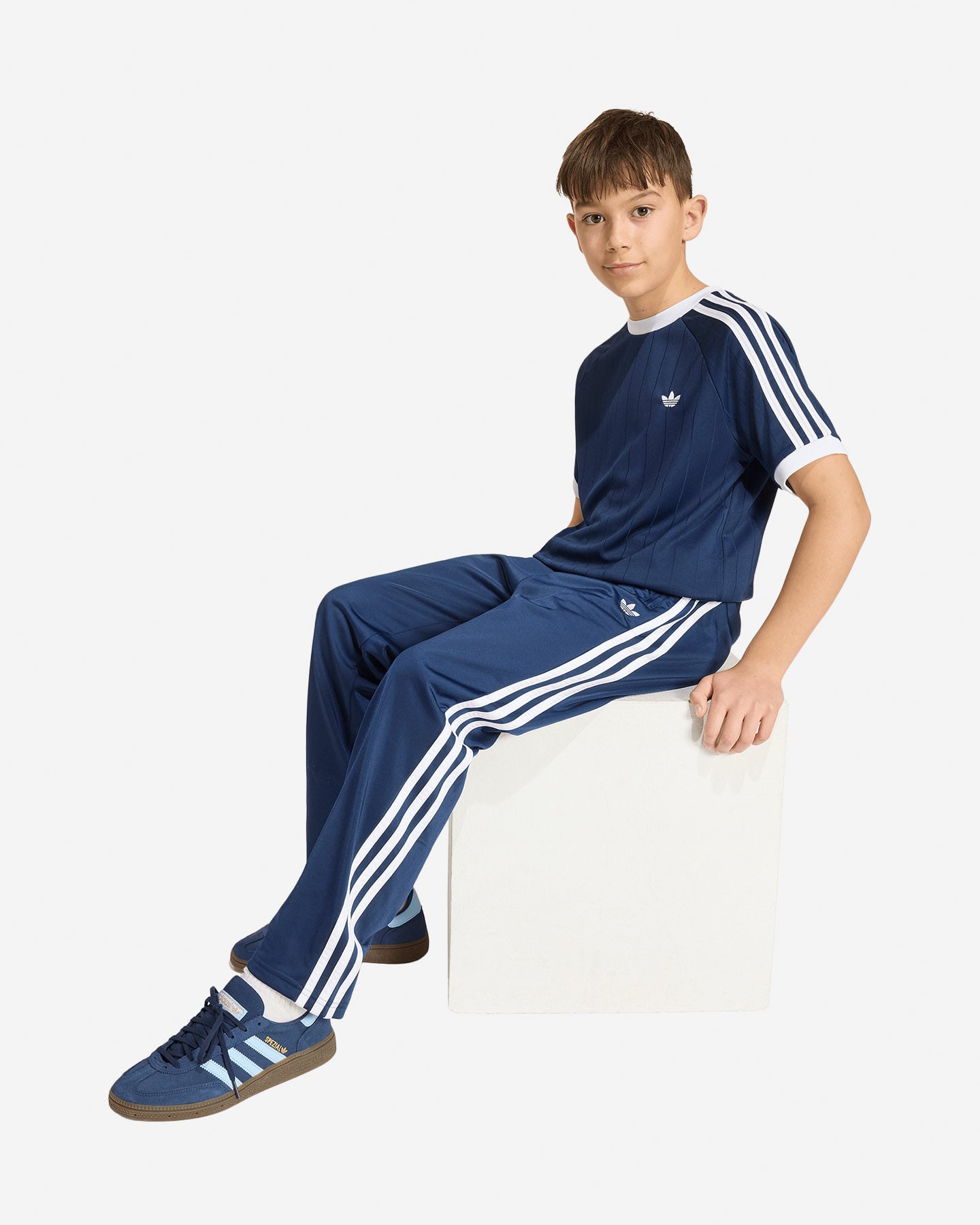Pantalone ADIDAS FIREBIRD JR - Blu Navy - 2 | Cisalfa Sport