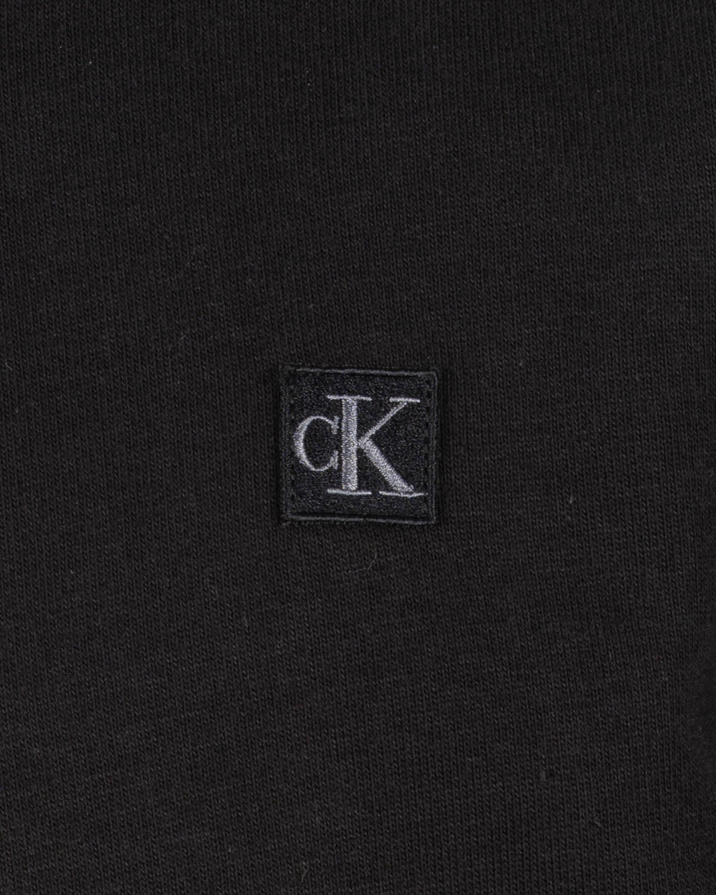 Felpa CALVIN KLEIN JEANS MINI BADGE JR - Nero - 2 | Cisalfa Sport