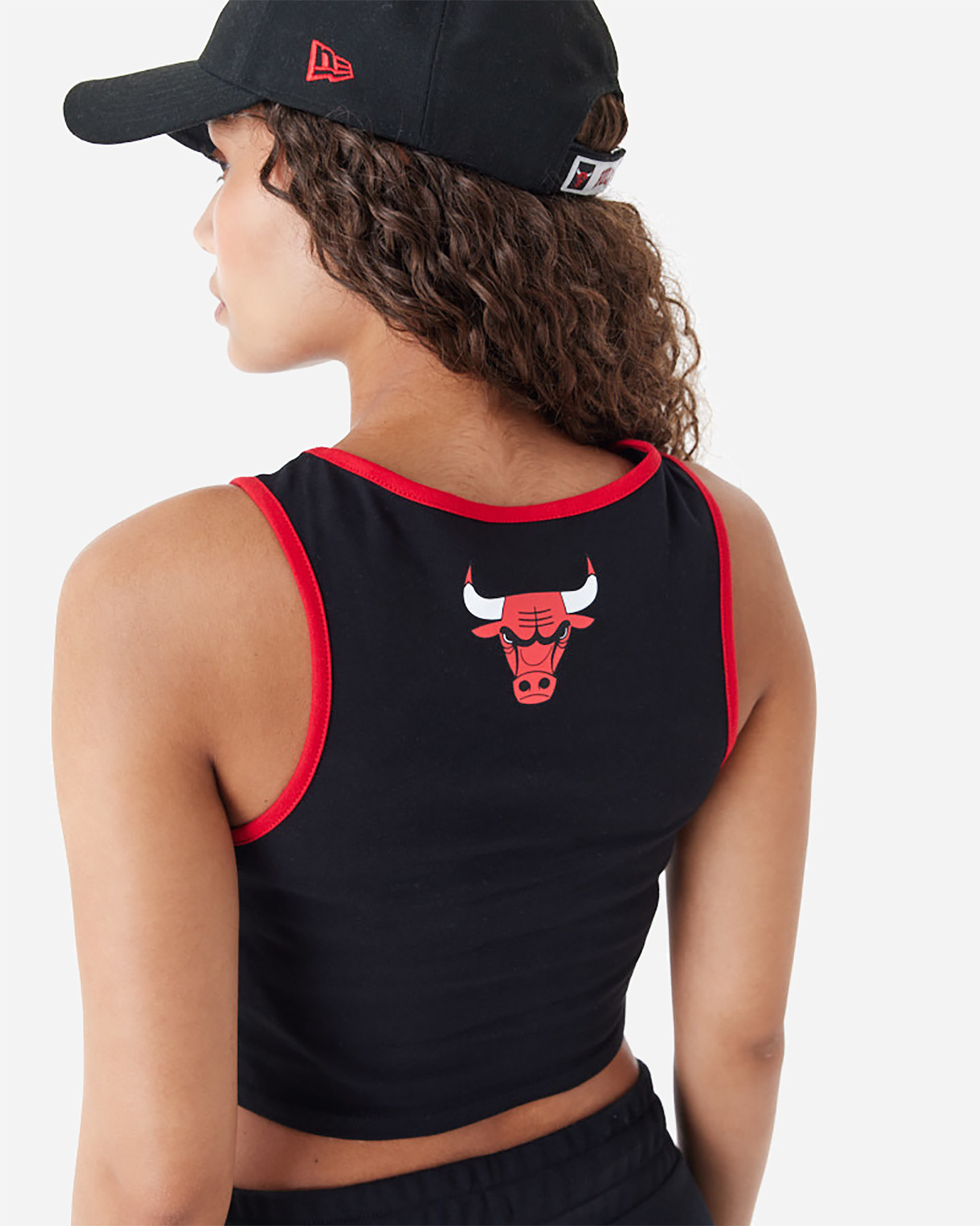 Canotta NEW ERA CROP CHICAGO BULLS W - Nero - 4 | Cisalfa Sport