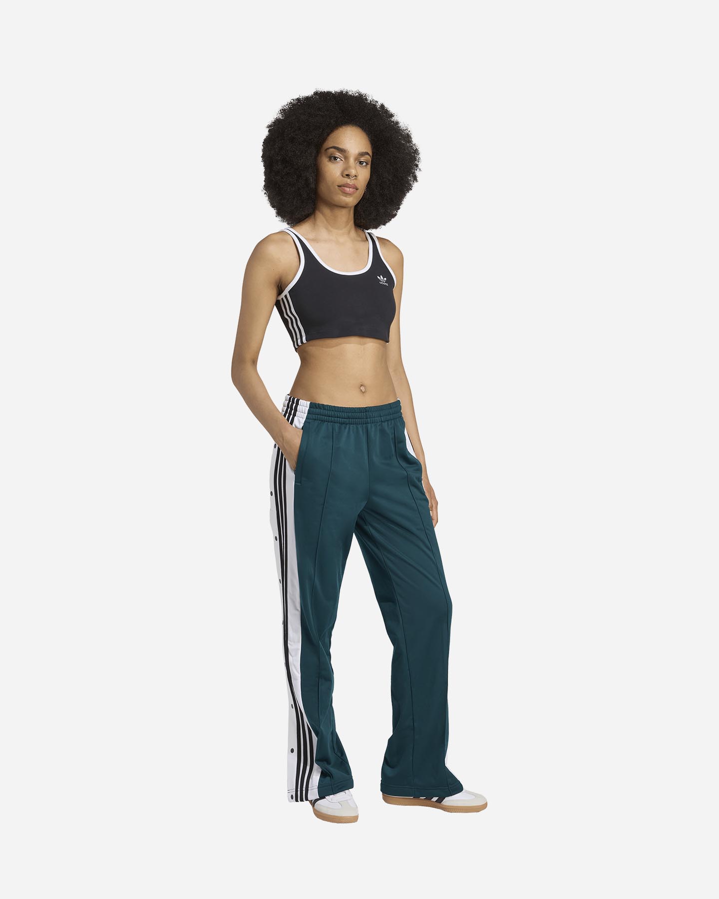 Pantalone ADIDAS ORIGINAL ADIBREAK W - Verde - 3 | Cisalfa Sport