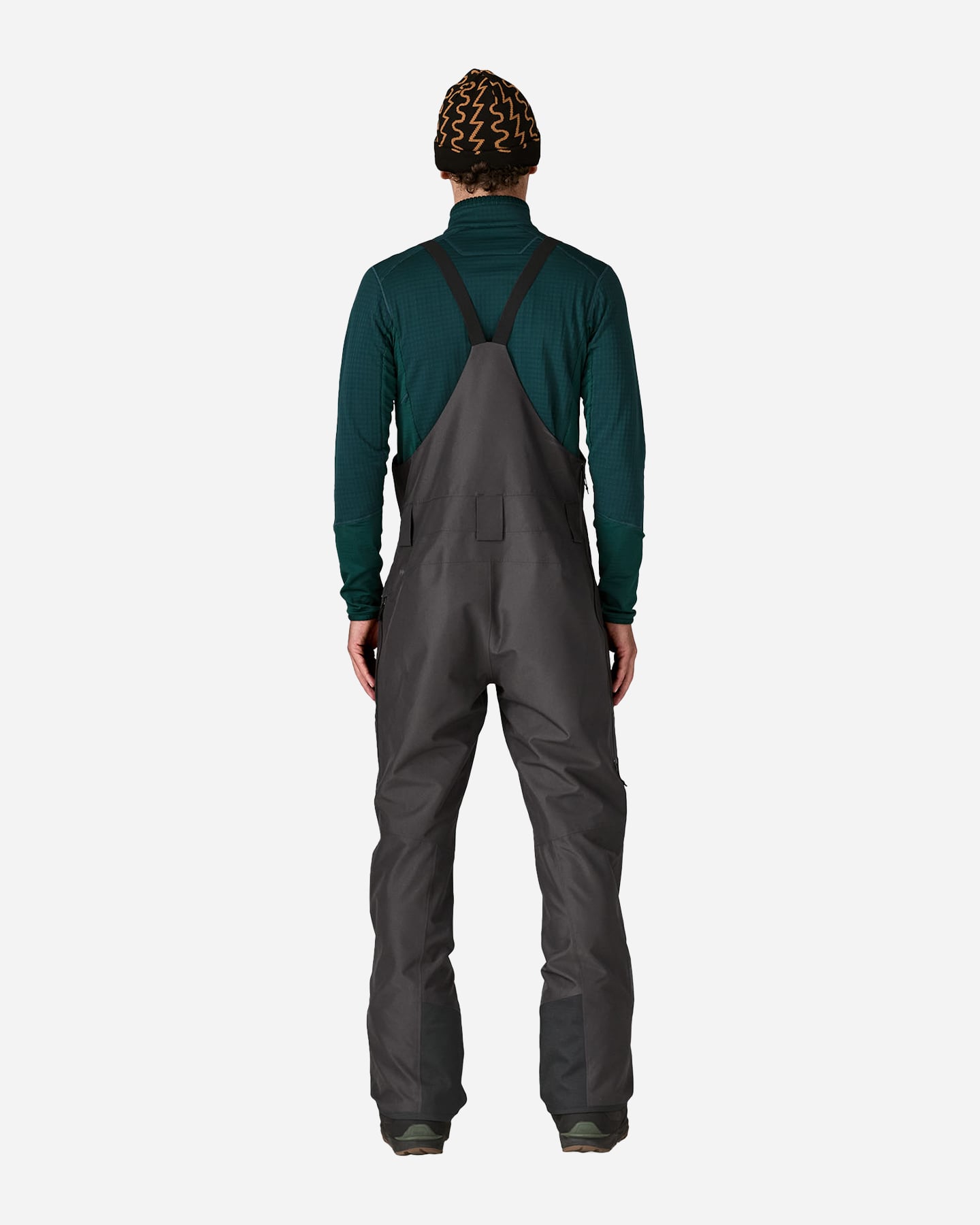 Salopette sci PATAGONIA POWDER TOWN BIBS M - Nero - 3 | Cisalfa Sport