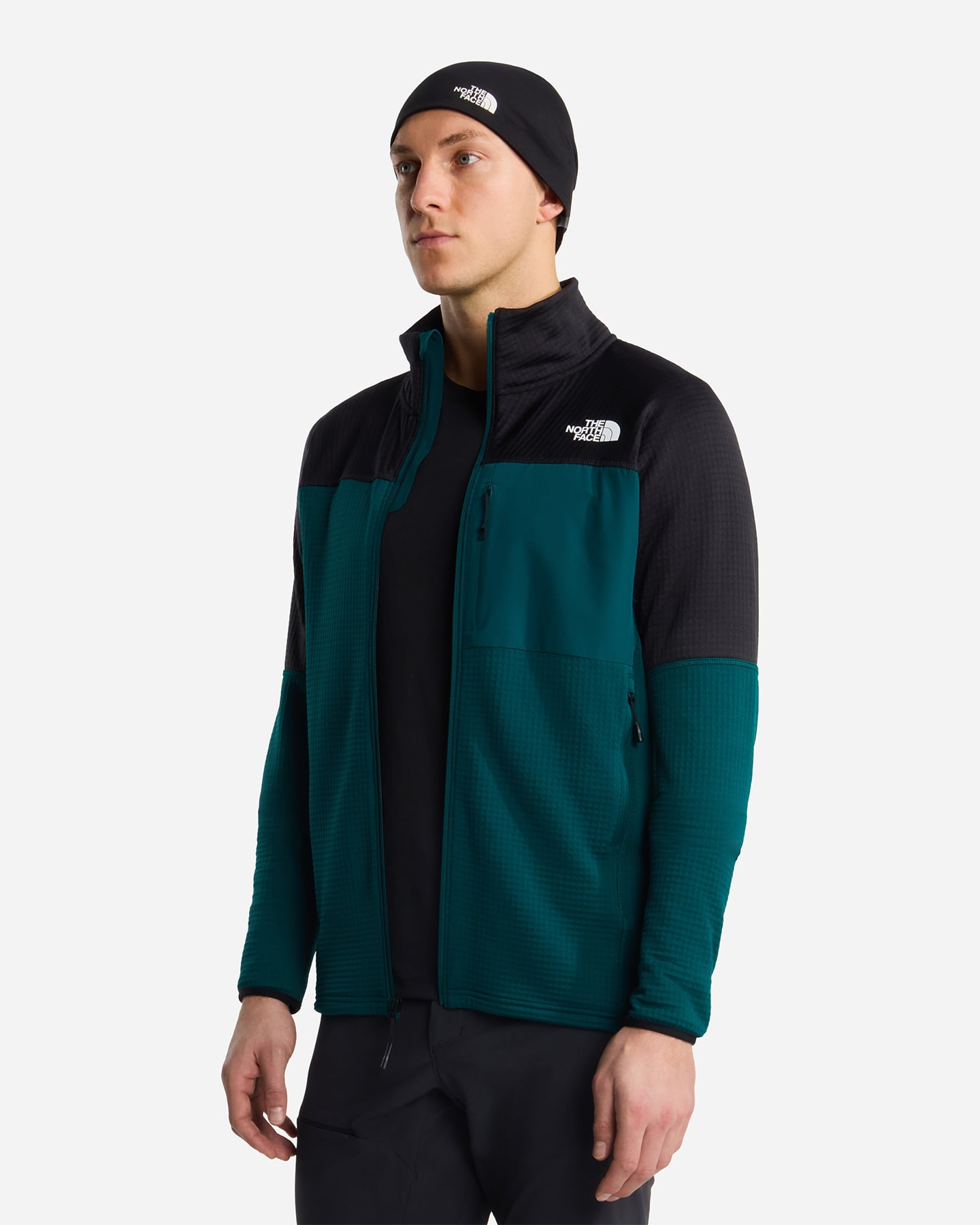 Pile THE NORTH FACE POWERGRID STORMGAP M - Verde - 3 | Cisalfa Sport