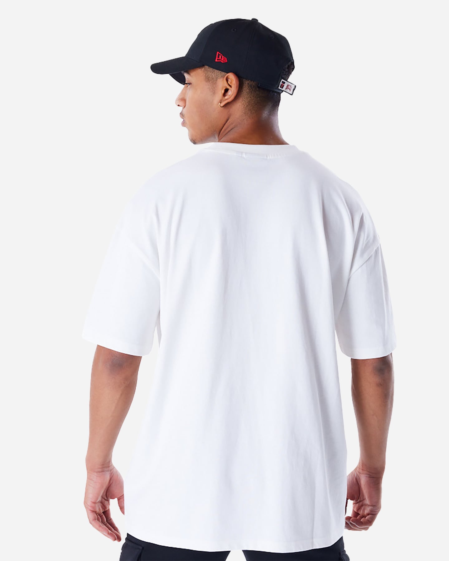 T shirt nba NEW ERA DROP SHOULDER BULLS M - Bianco - 1 | Cisalfa Sport