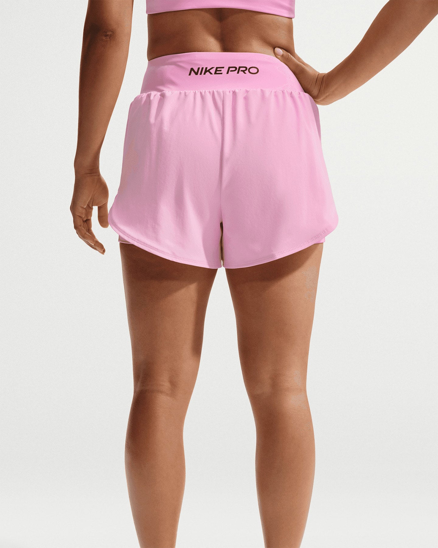 Short training NIKE PRO SCULPT 2IN1 3IN W - Fucsia - 4 | Cisalfa Sport