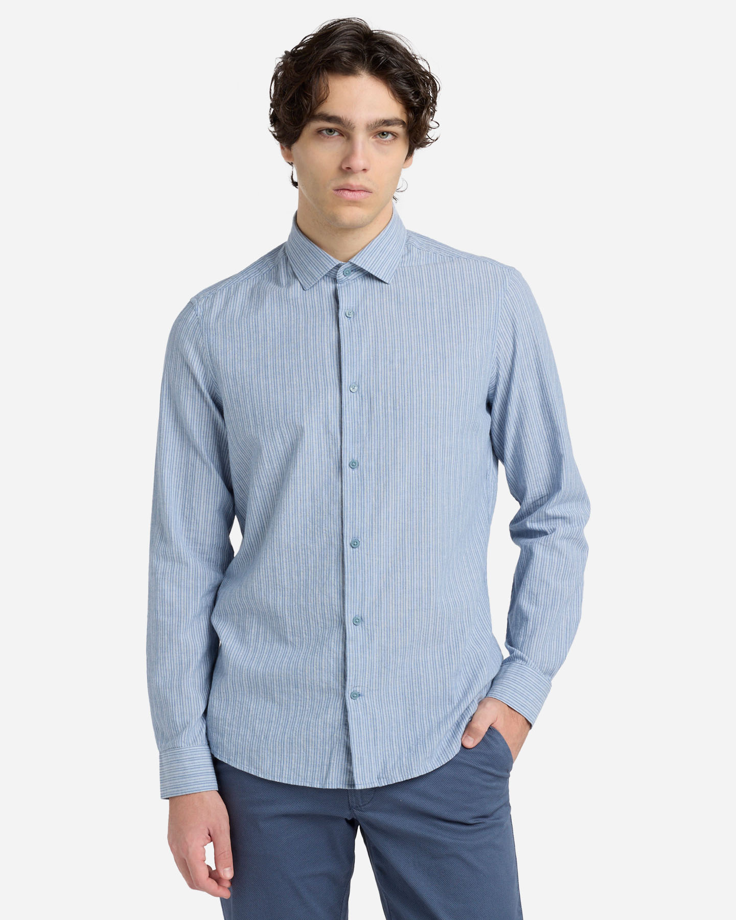 Camicia DACK'S ESSENTIAL M - Azzurro - 1 | Cisalfa Sport