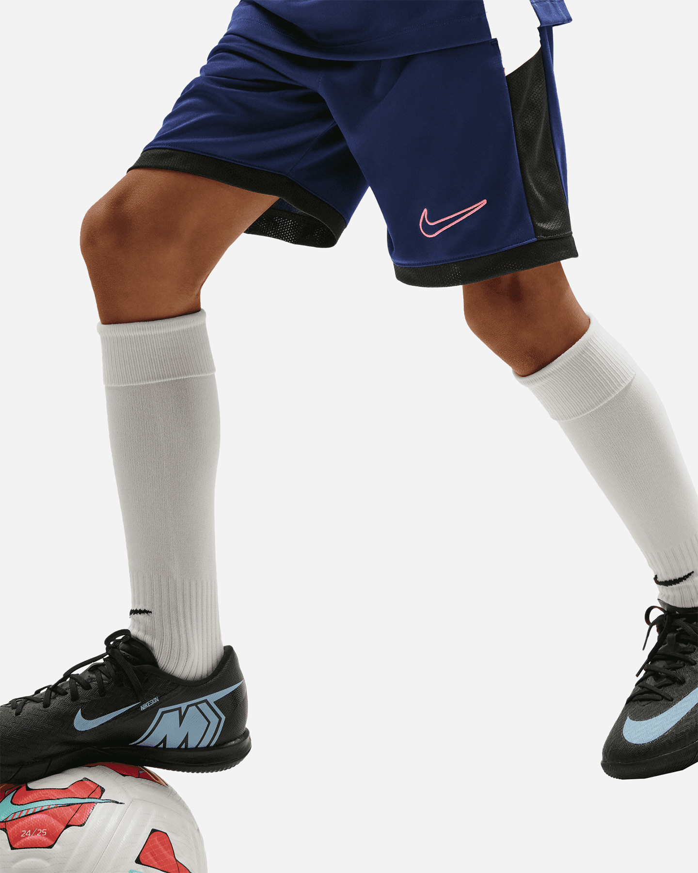 Pantaloncini calcio NIKE ACADEMY 25 KP 7IN JR - Color mix - 5 | Cisalfa Sport