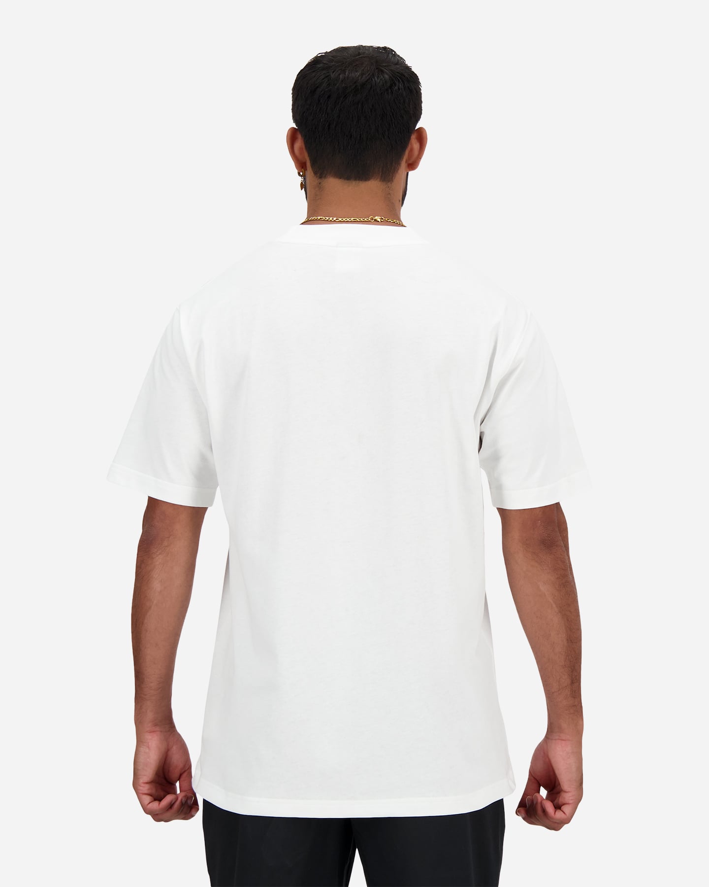 T-shirt NEW BALANCE ATHLETICS SMALL LOGO M - Bianco - 3 | Cisalfa Sport
