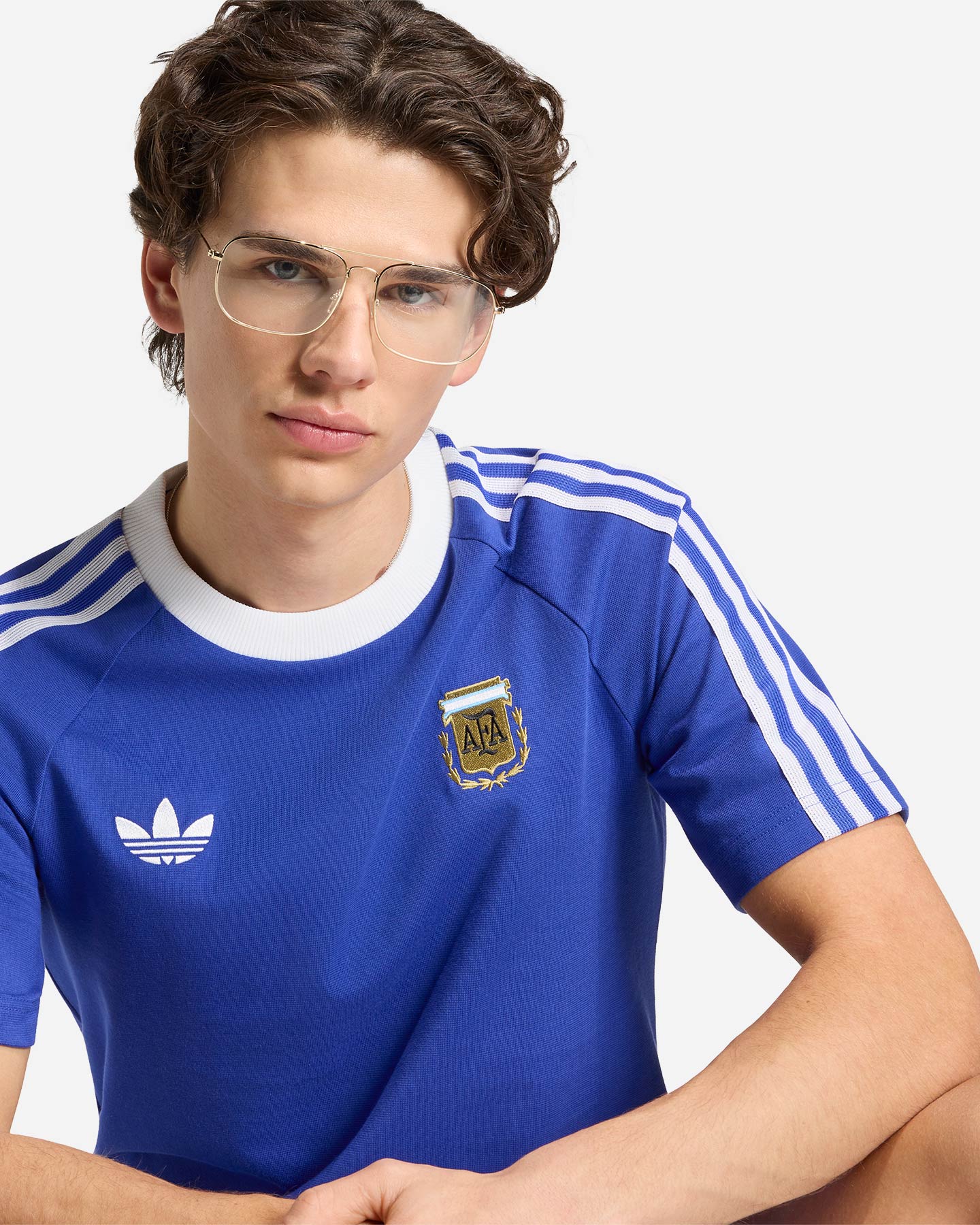 T-shirt ADIDAS ARGENTINA ORIGINALS M - Blu - 3 | Cisalfa Sport