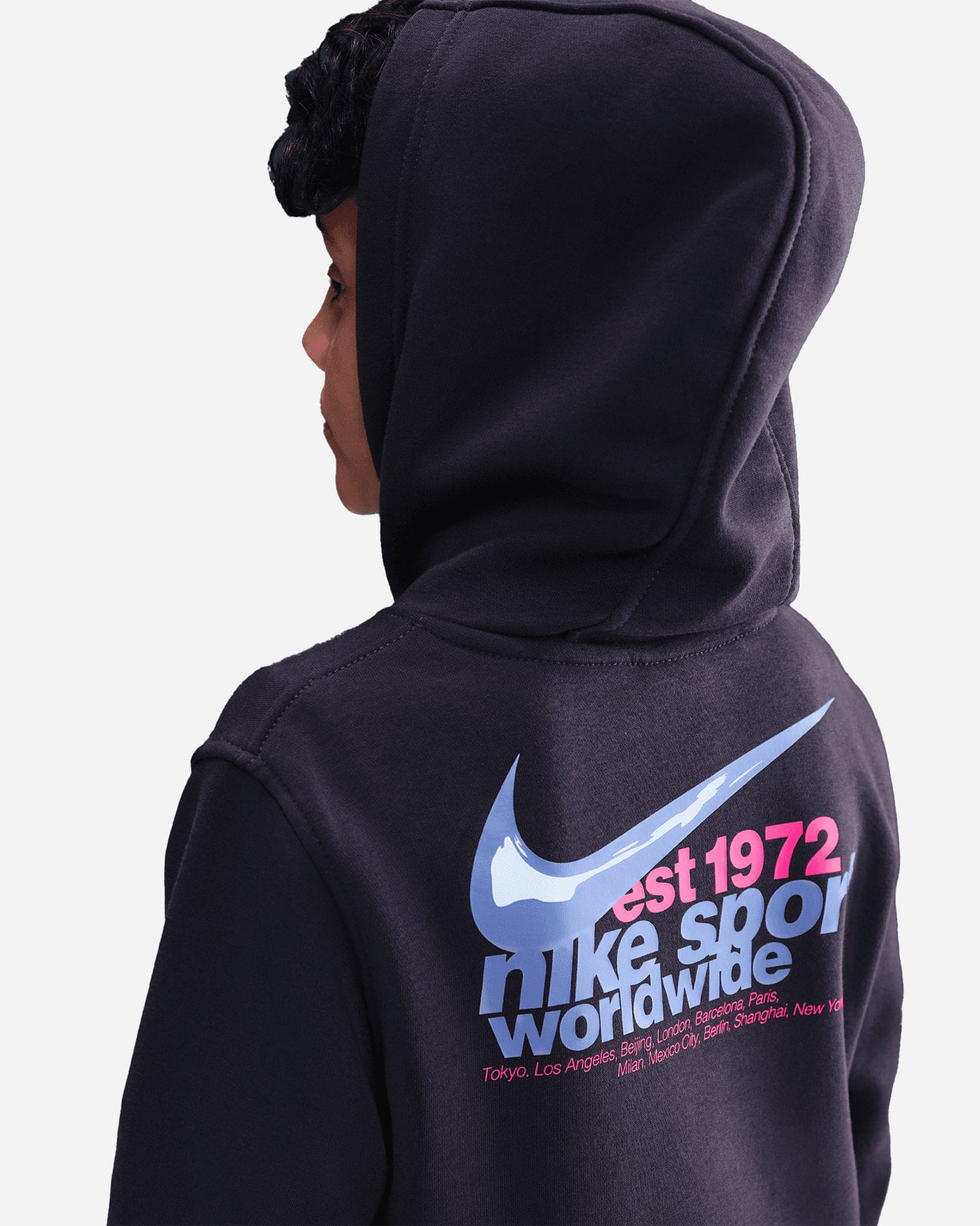 Felpa NIKE 1972 BACK CAVE JR - Viola - 5 | Cisalfa Sport