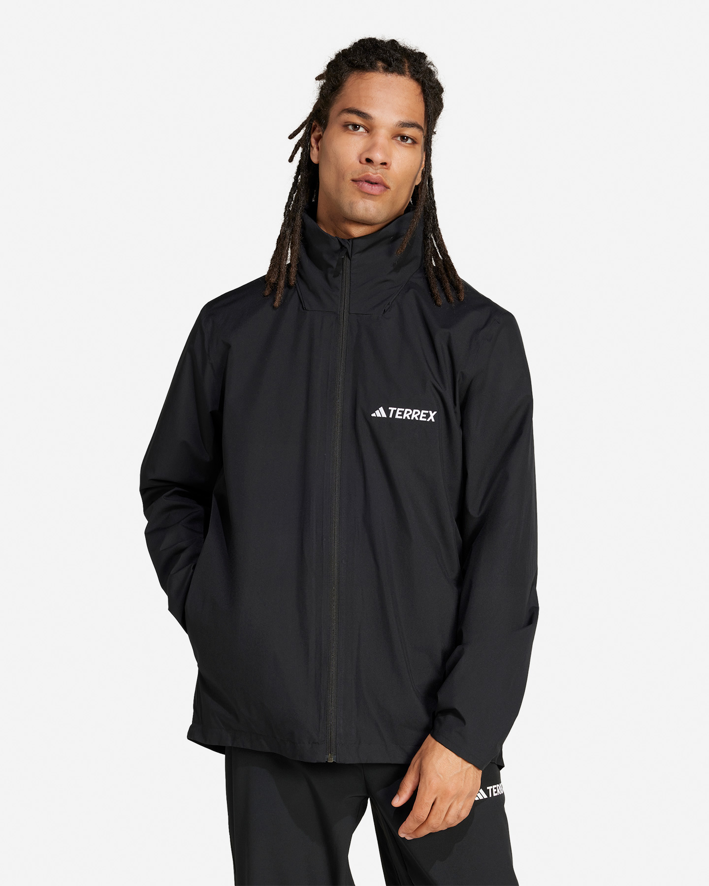Giacca outdoor ADIDAS ESSENTIAL M - Nero - 1 | Cisalfa Sport