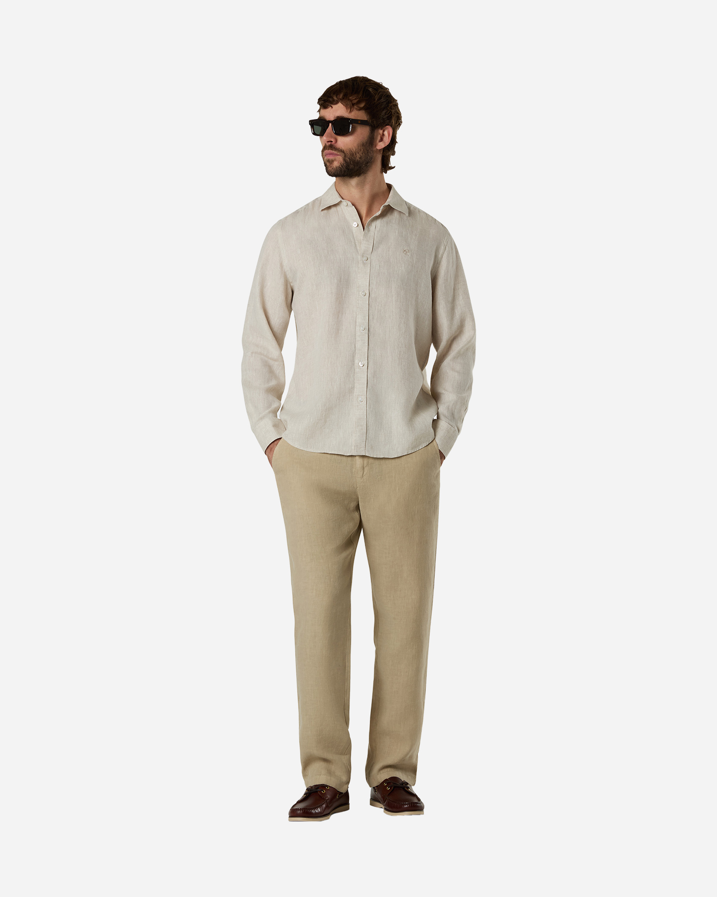 Camicia NORTH SAILS LINEN M - Beige - 2 | Cisalfa Sport