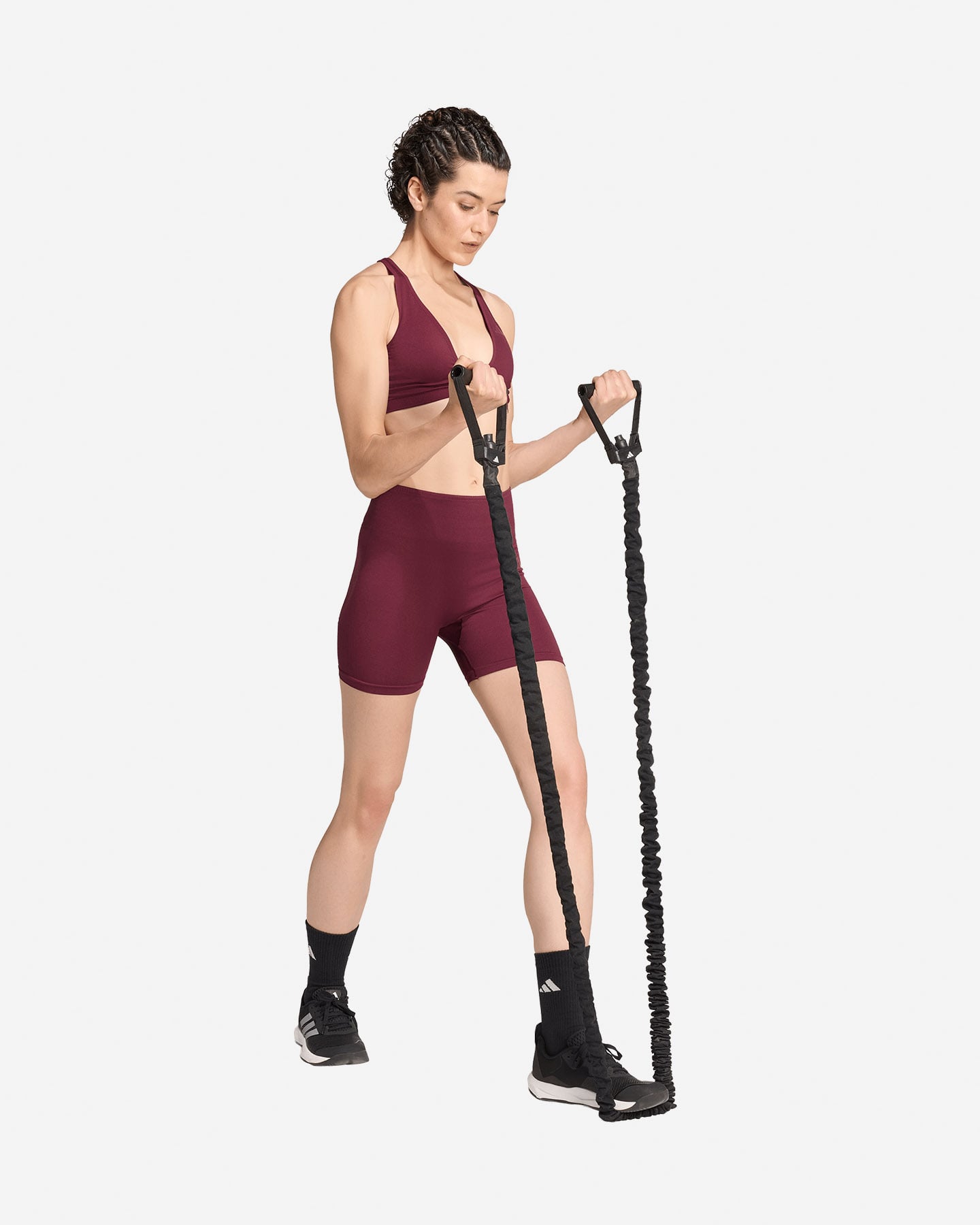 Bra training ADIDAS WORKOUT ESSENTIALS W - Marrone - 3 | Cisalfa Sport