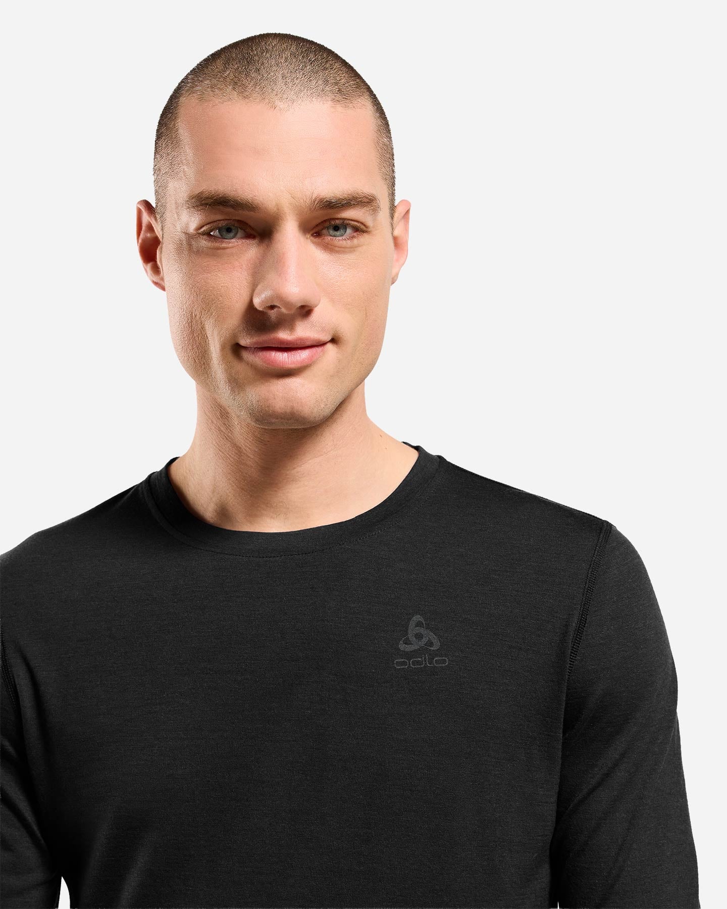 Maglia intimo tecnico ODLO MERINO 200 M - Nero - 4 | Cisalfa Sport