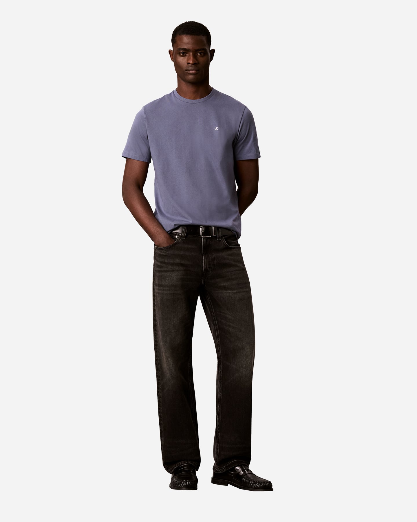T-shirt CALVIN KLEIN JEANS MONOGRAM M - Azzurro - 3 | Cisalfa Sport
