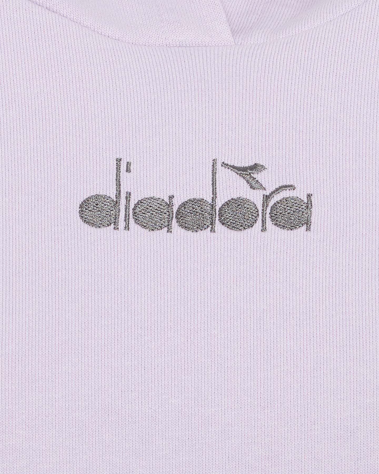 Felpa DIADORA LOGO W - Lilla - 2 | Cisalfa Sport