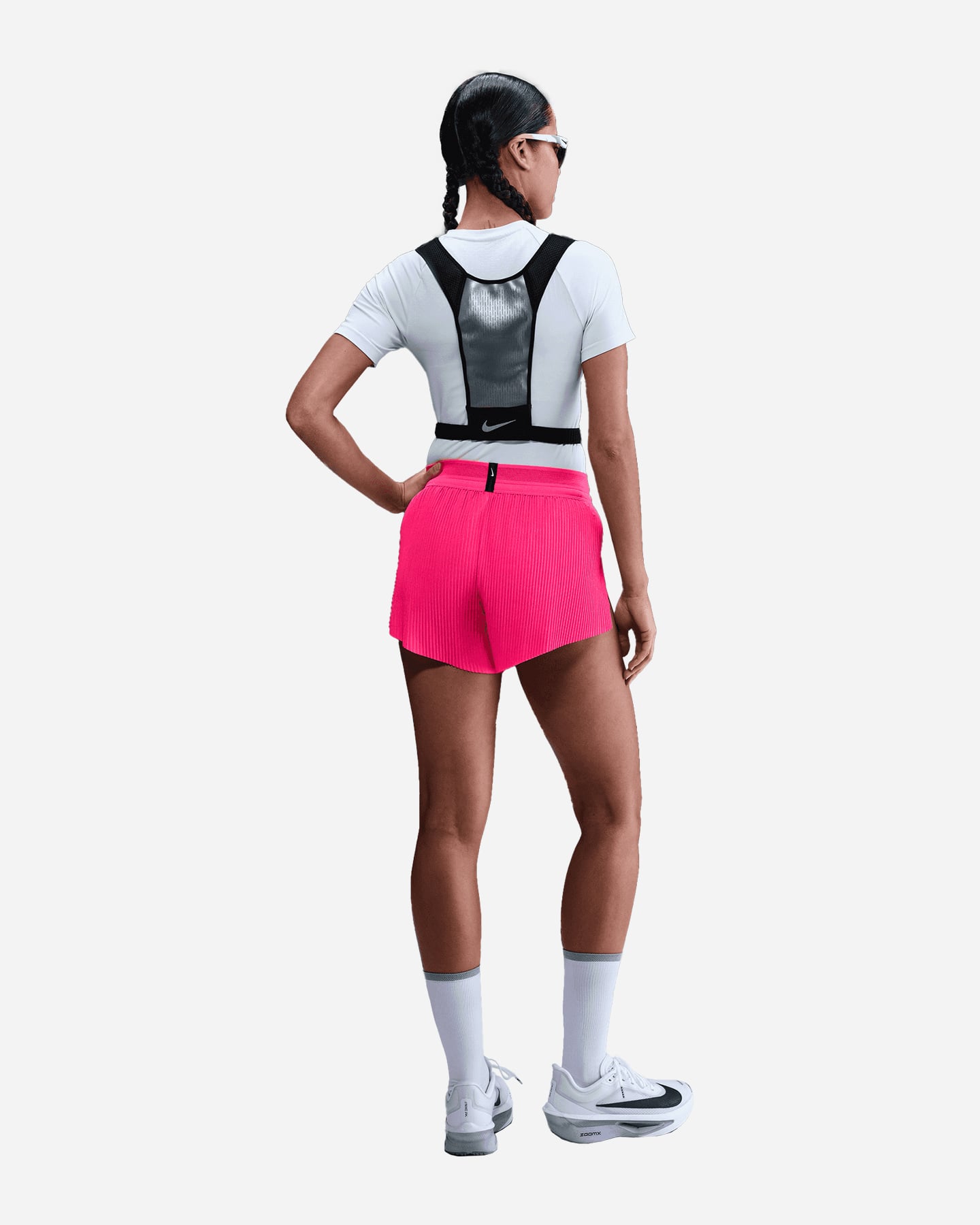 Short running NIKE AEROSWIFT 3IN W - Fucsia - 5 | Cisalfa Sport