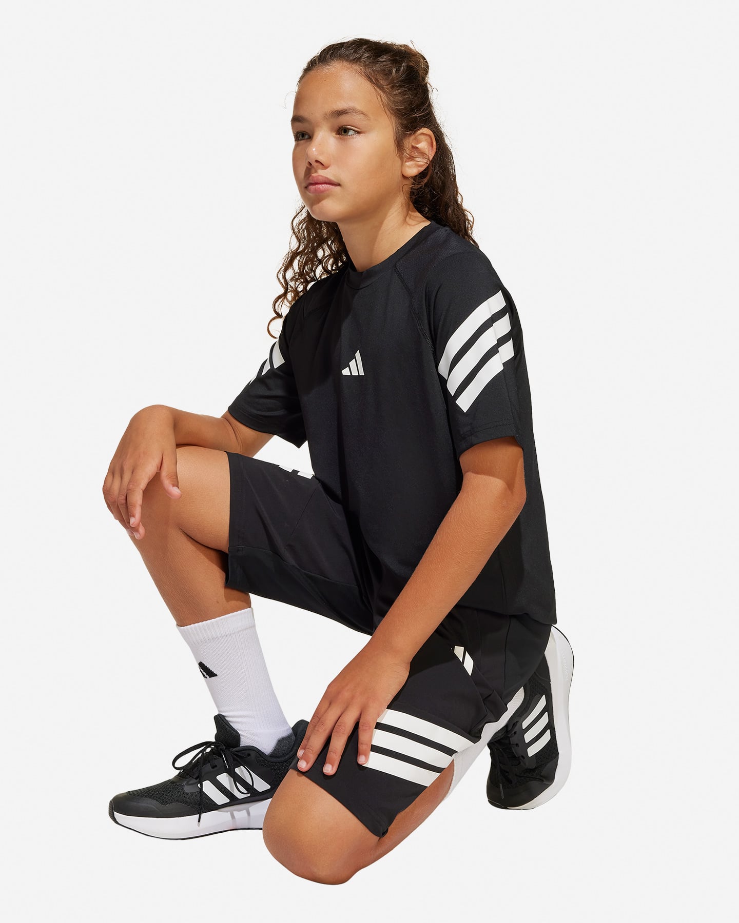 T-shirt ADIDAS ALL SPORTS NEXT JR - Nero - 5 | Cisalfa Sport