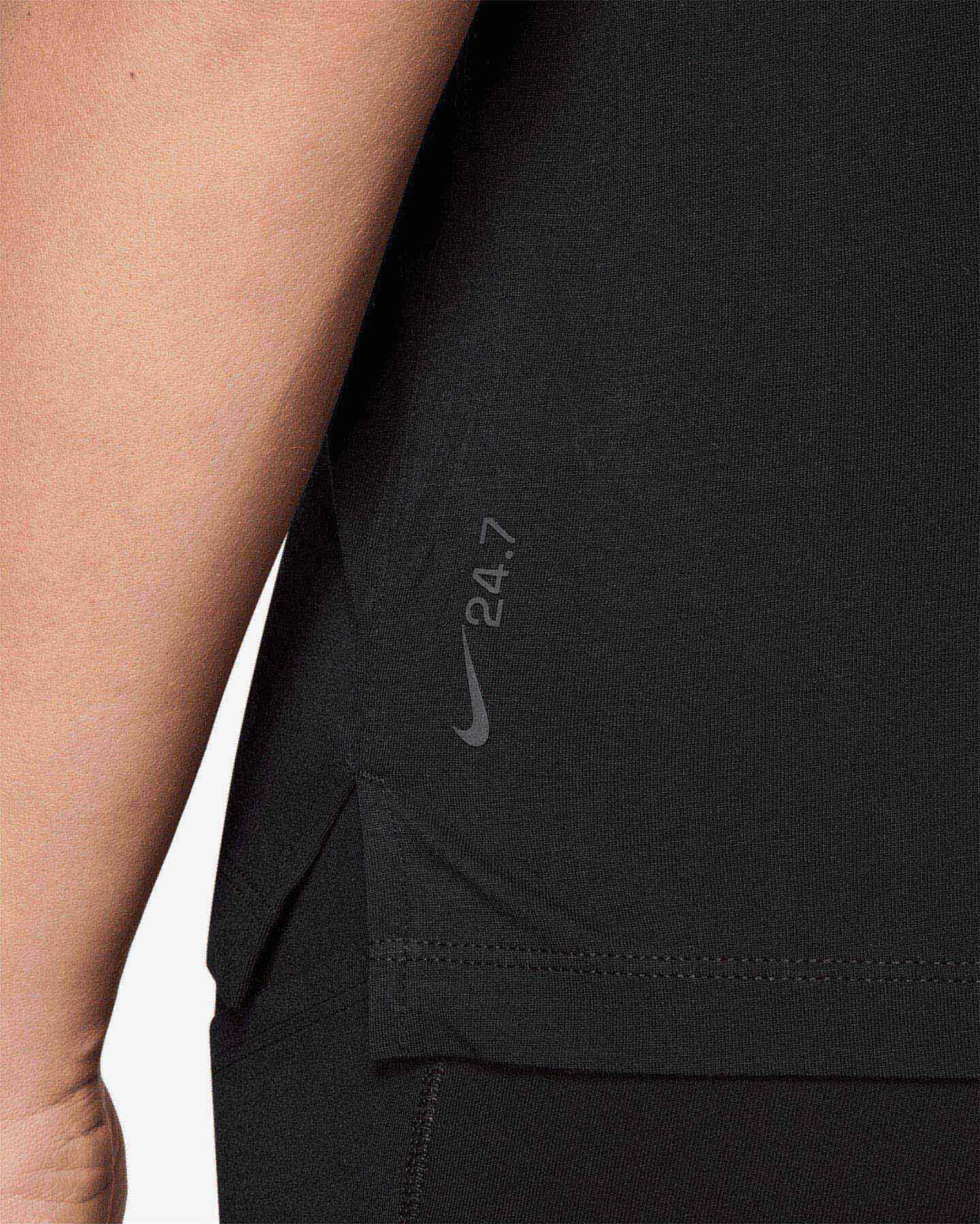 T-shirt NIKE SOFT 24.7 W - Nero - 2 | Cisalfa Sport