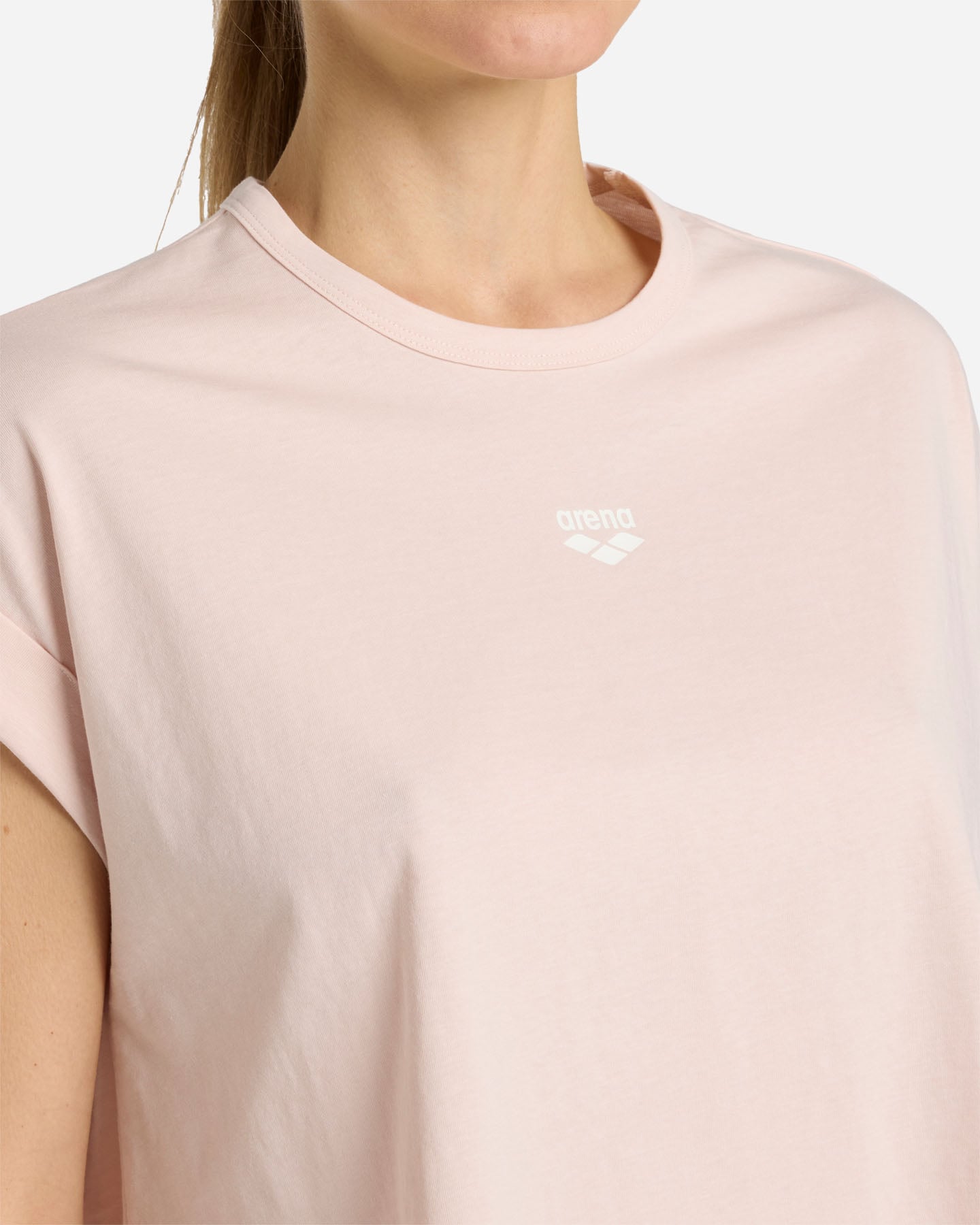 T-shirt ARENA ATHLETIC ESSENTIAL W - Rosa - 5 | Cisalfa Sport
