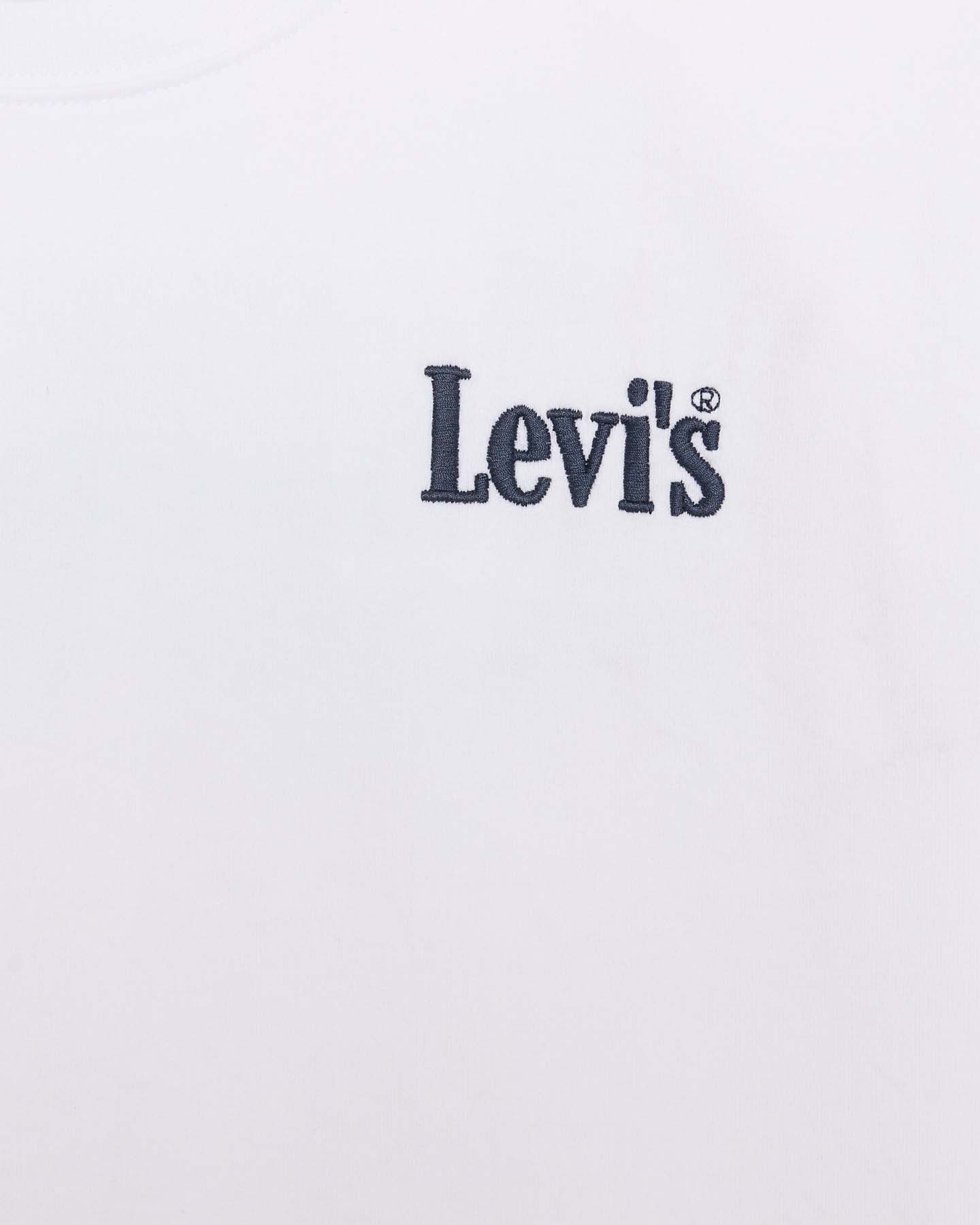 T-shirt LEVI'S BACK CLEAN LOGO JR - Bianco - 2 | Cisalfa Sport