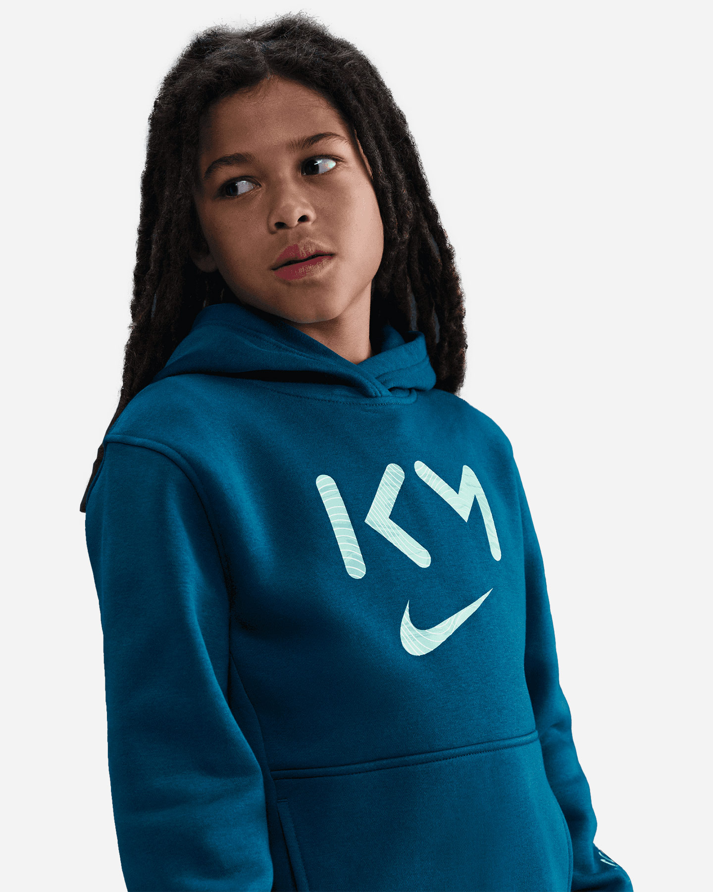 Maglia calcio NIKE CLUB KYLIAN MBAPPE FLC JR - Color mix - 2 | Cisalfa Sport
