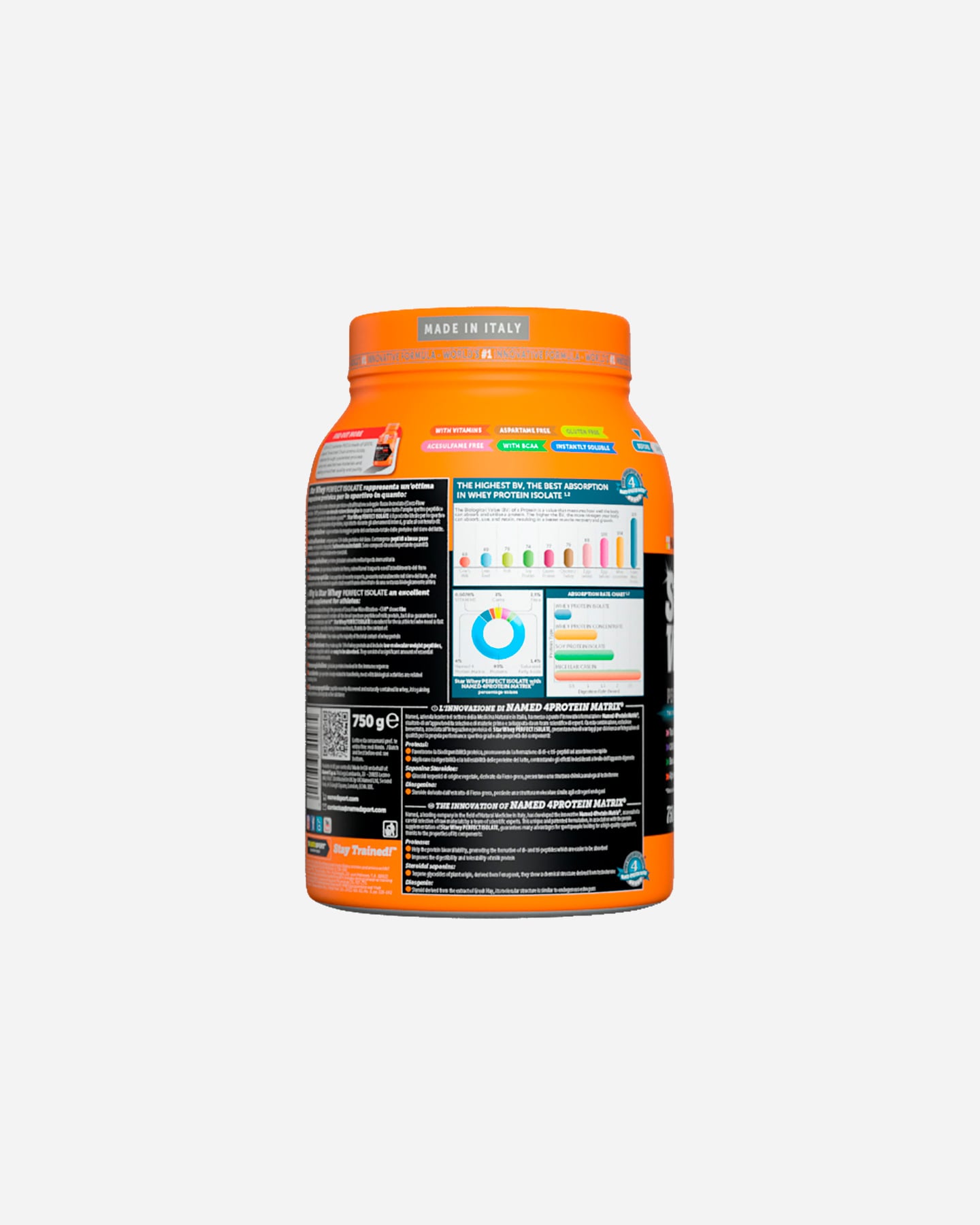 Proteine whey NAMED SPORT STAR WHEY ISOLATE 750G - Color mix - 2 | Cisalfa Sport