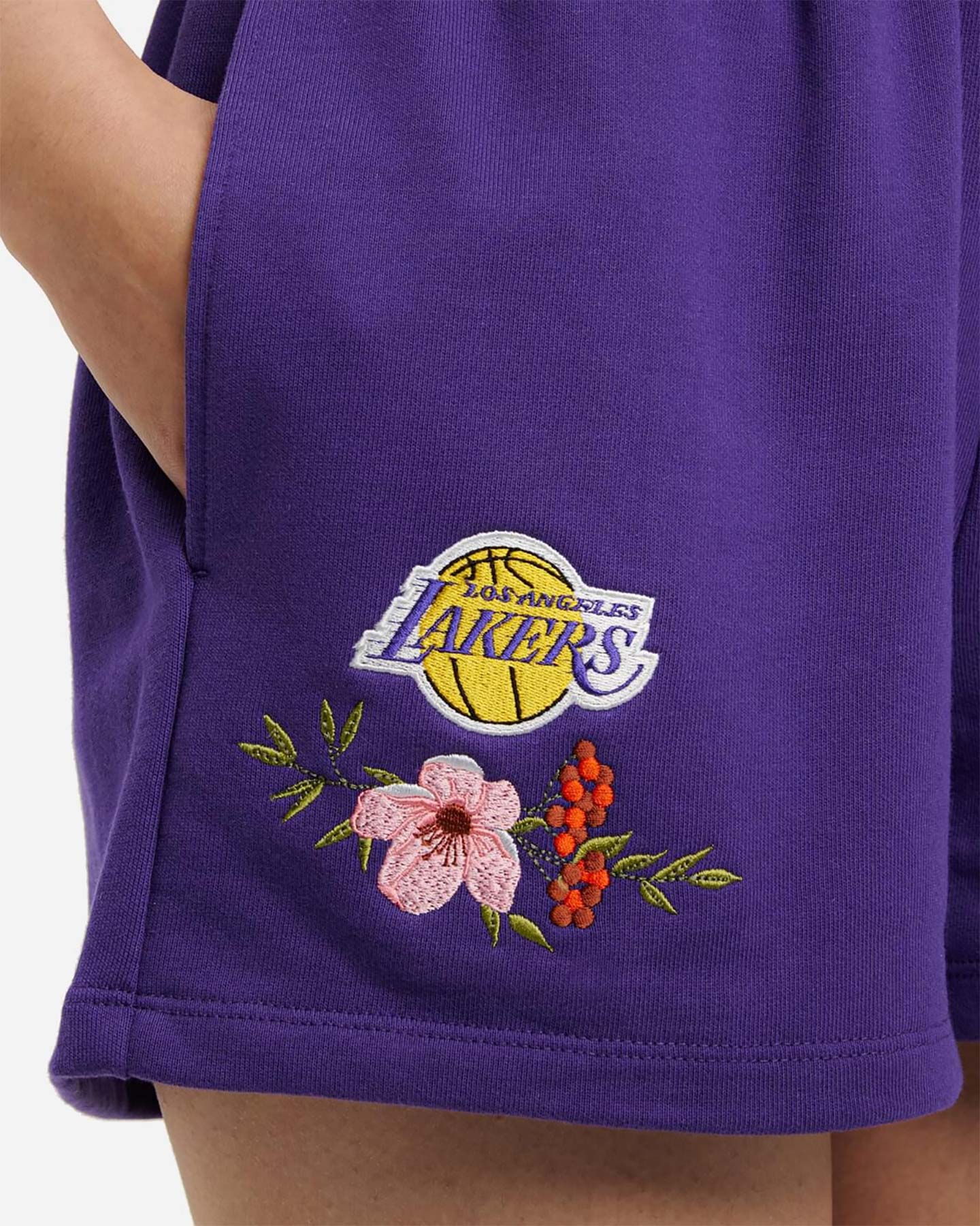Pantaloncini NEW ERA LOS ANGELES W - Viola - 3 | Cisalfa Sport
