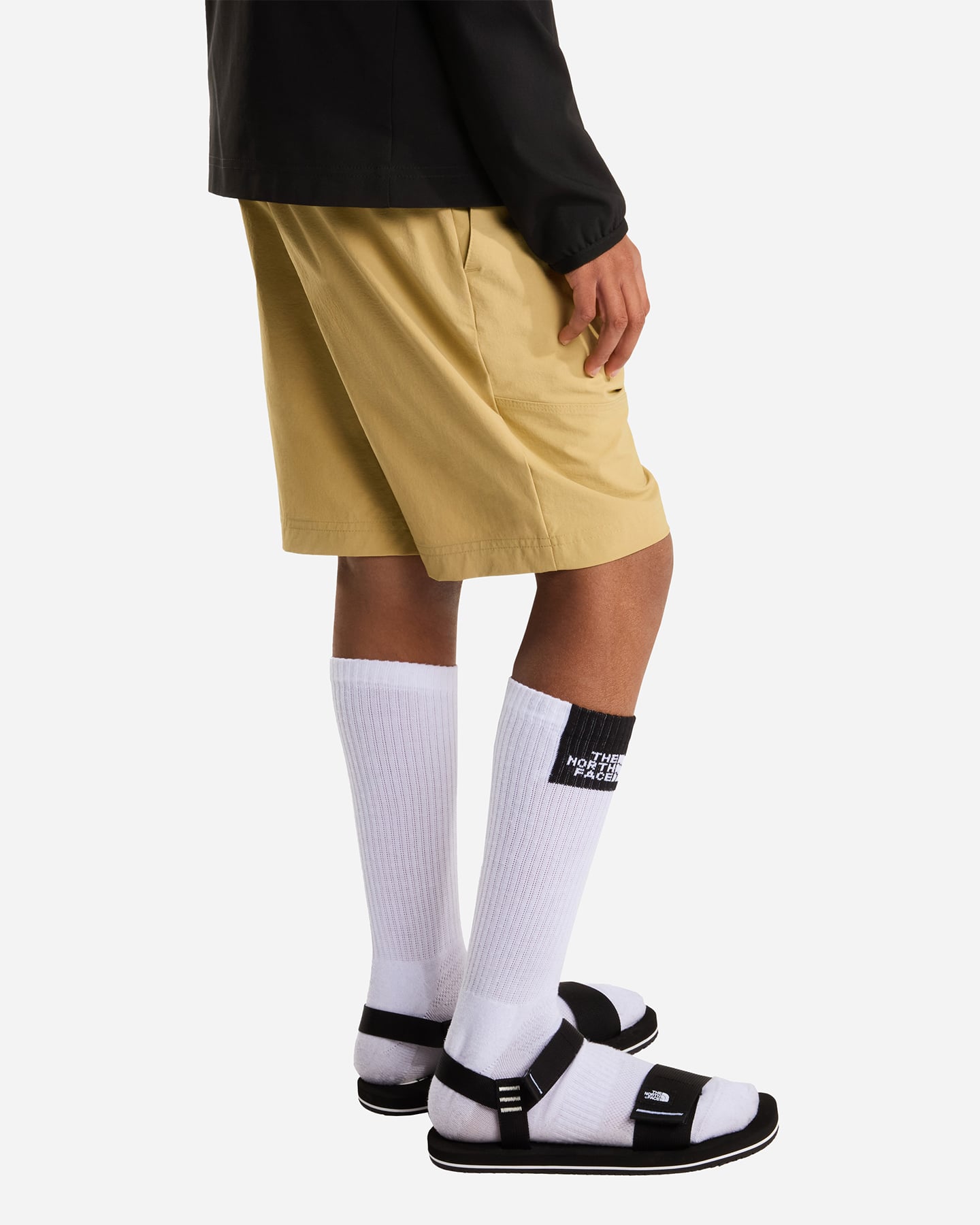 Bermuda THE NORTH FACE BASIC JR - Verde - 4 | Cisalfa Sport