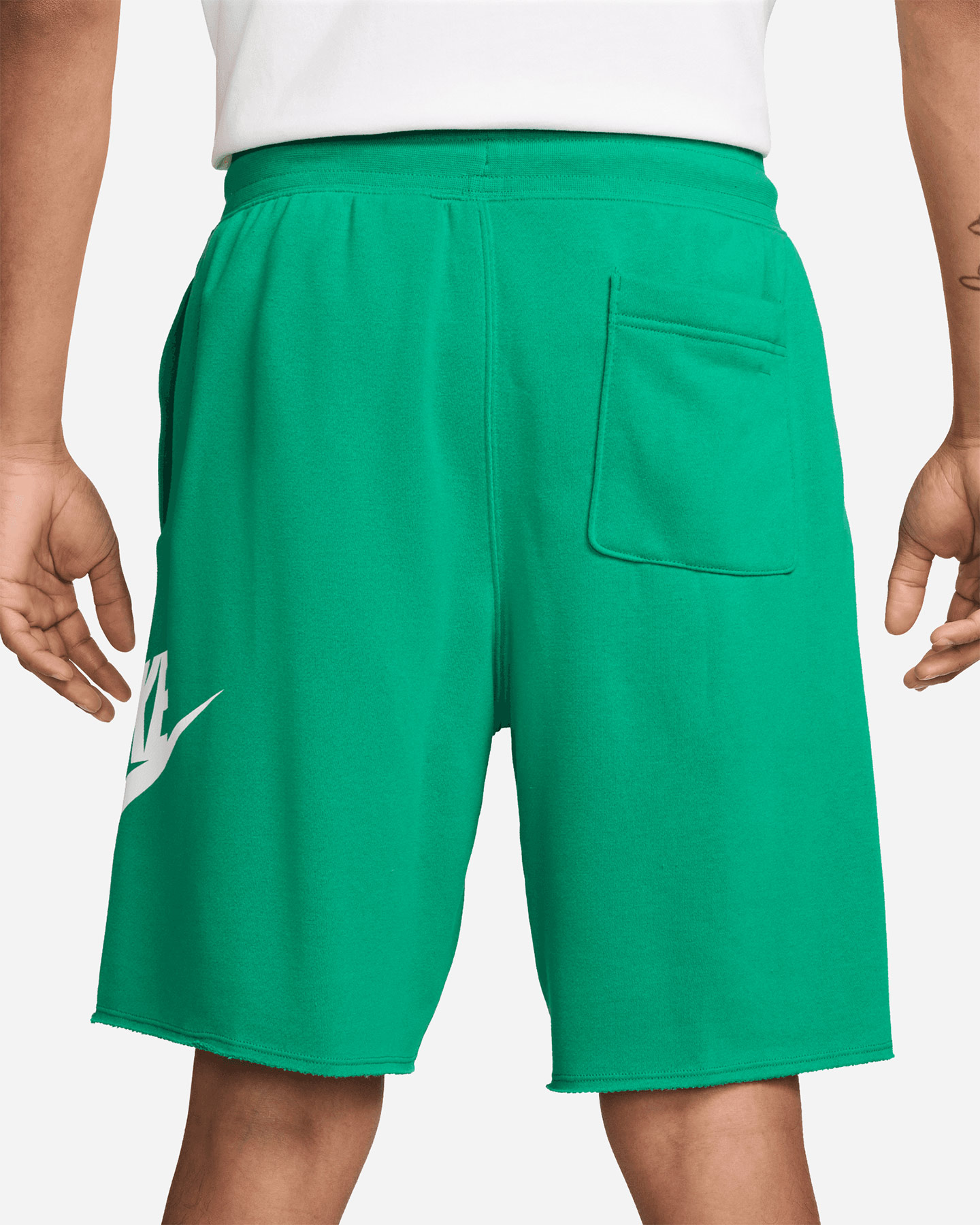Pantaloncini NIKE ALUMNI BIG LOGO M - Verde - 3 | Cisalfa Sport