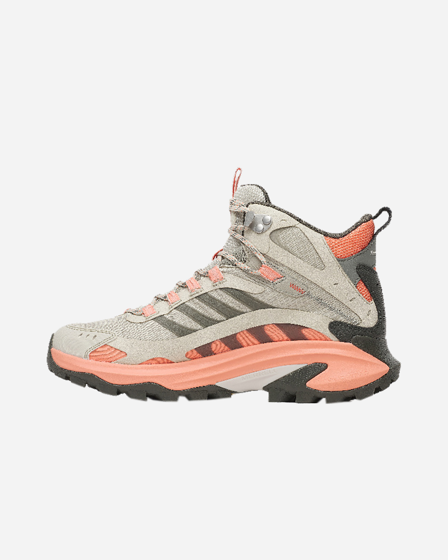 Scarpe escursionismo MERRELL MOAB SPEED 2 MID GTX W - Rosso - 3 | Cisalfa Sport