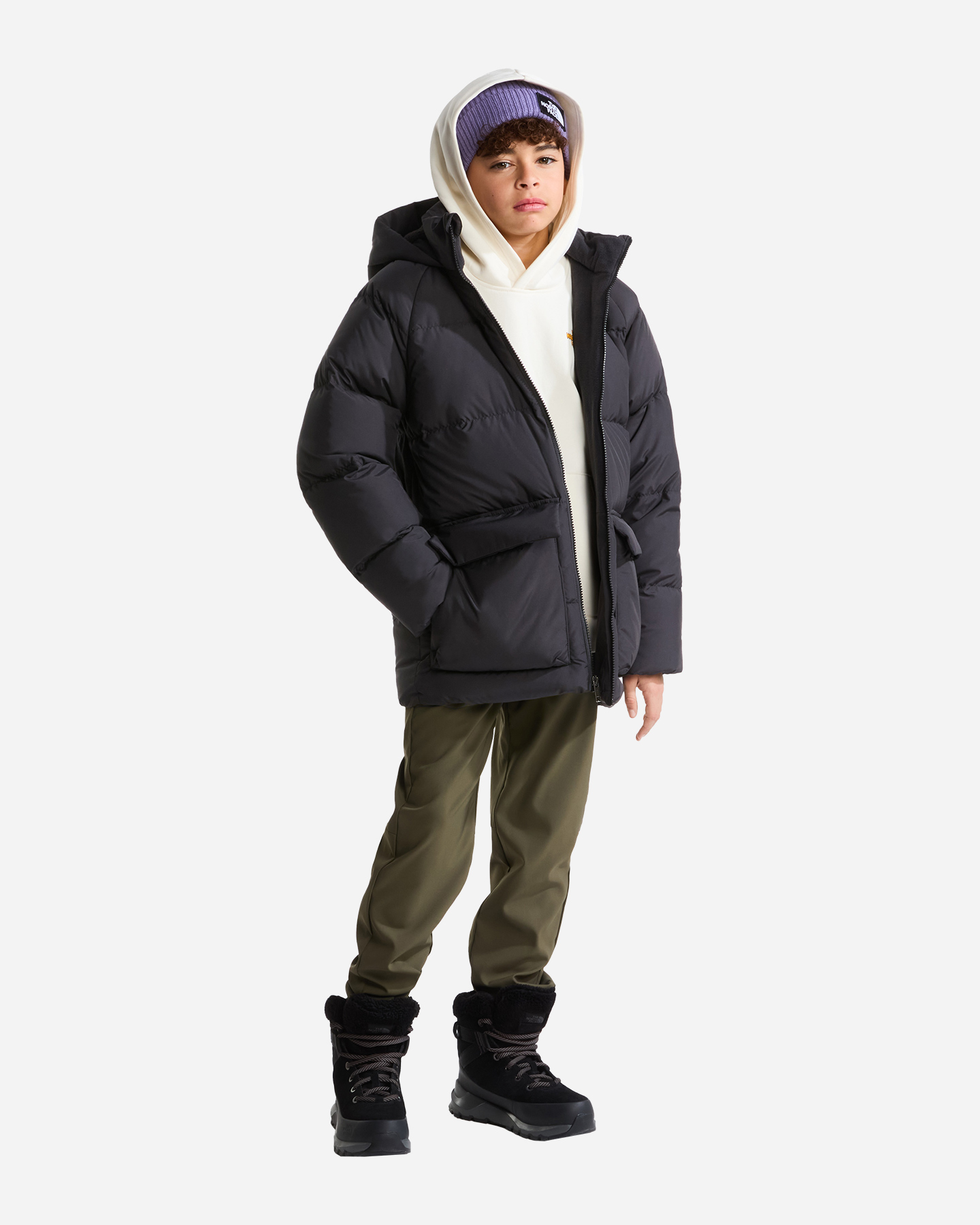 Piumino THE NORTH FACE NORTH DOWN JR - Nero - 5 | Cisalfa Sport