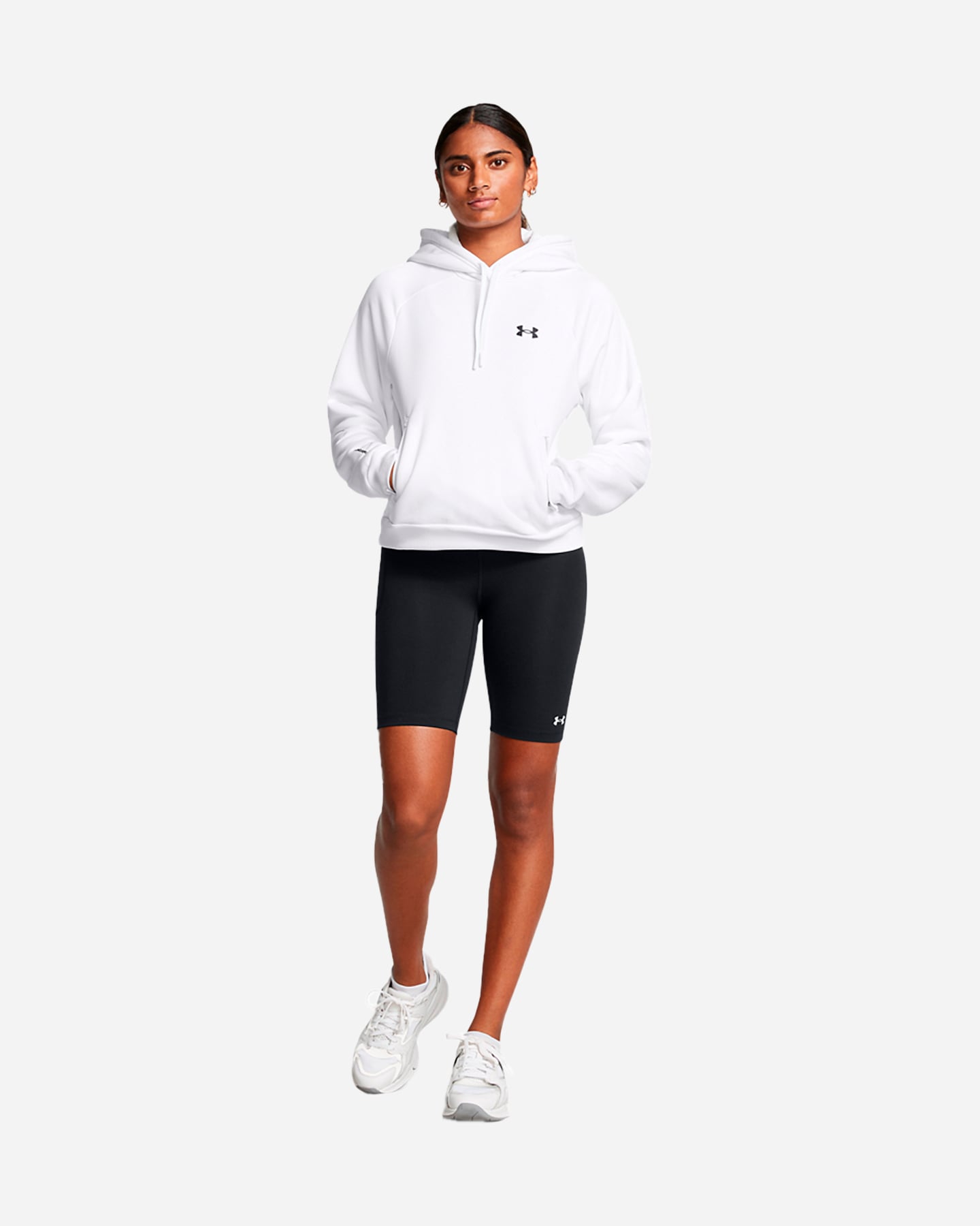 Short training UNDER ARMOUR MOTION W - Nero - 4 | Cisalfa Sport