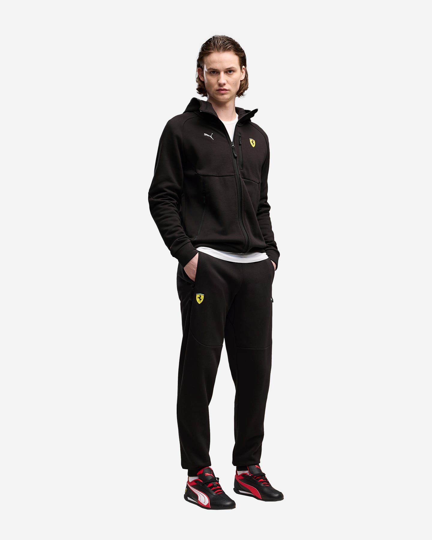 Pantalone PUMA FERRARI TECH M - Nero - 4 | Cisalfa Sport