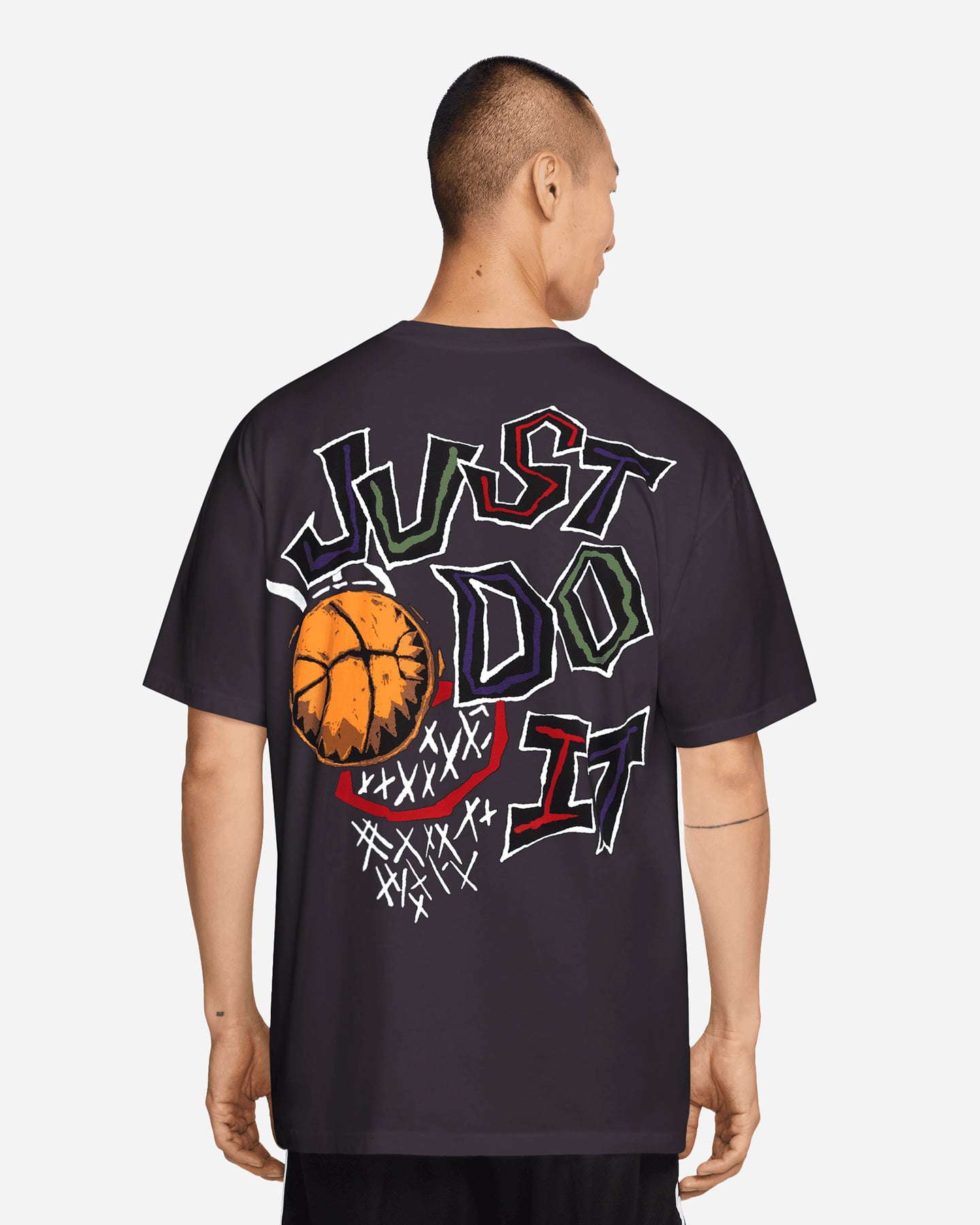 T-shirt NIKE BASKET GRAPHIC BACK JDI M - Nero - 1 | Cisalfa Sport