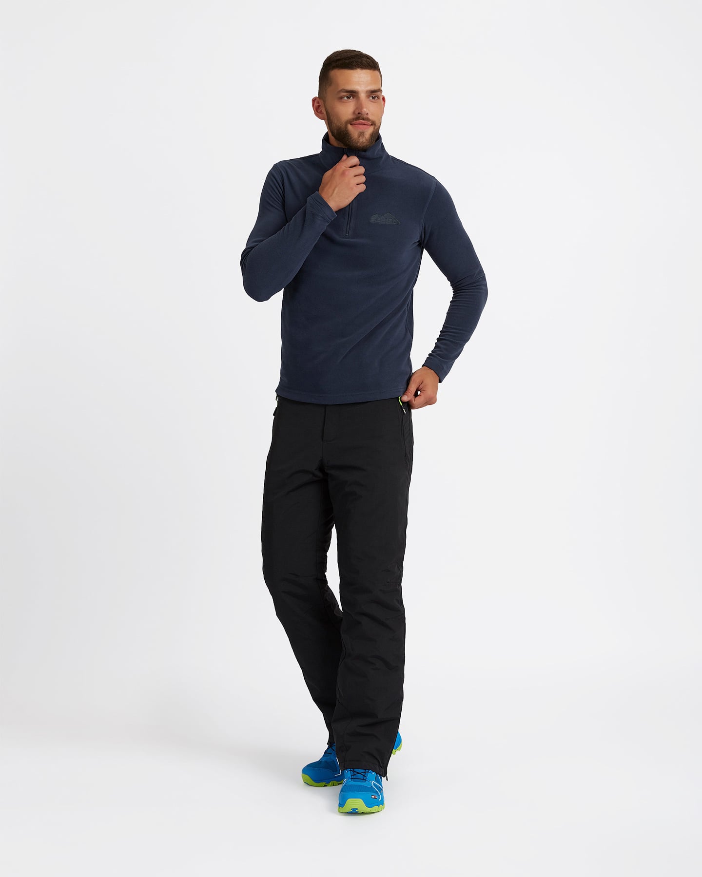 Micropile 8848 HALF ZIP M - Blu Navy - 1 | Cisalfa Sport