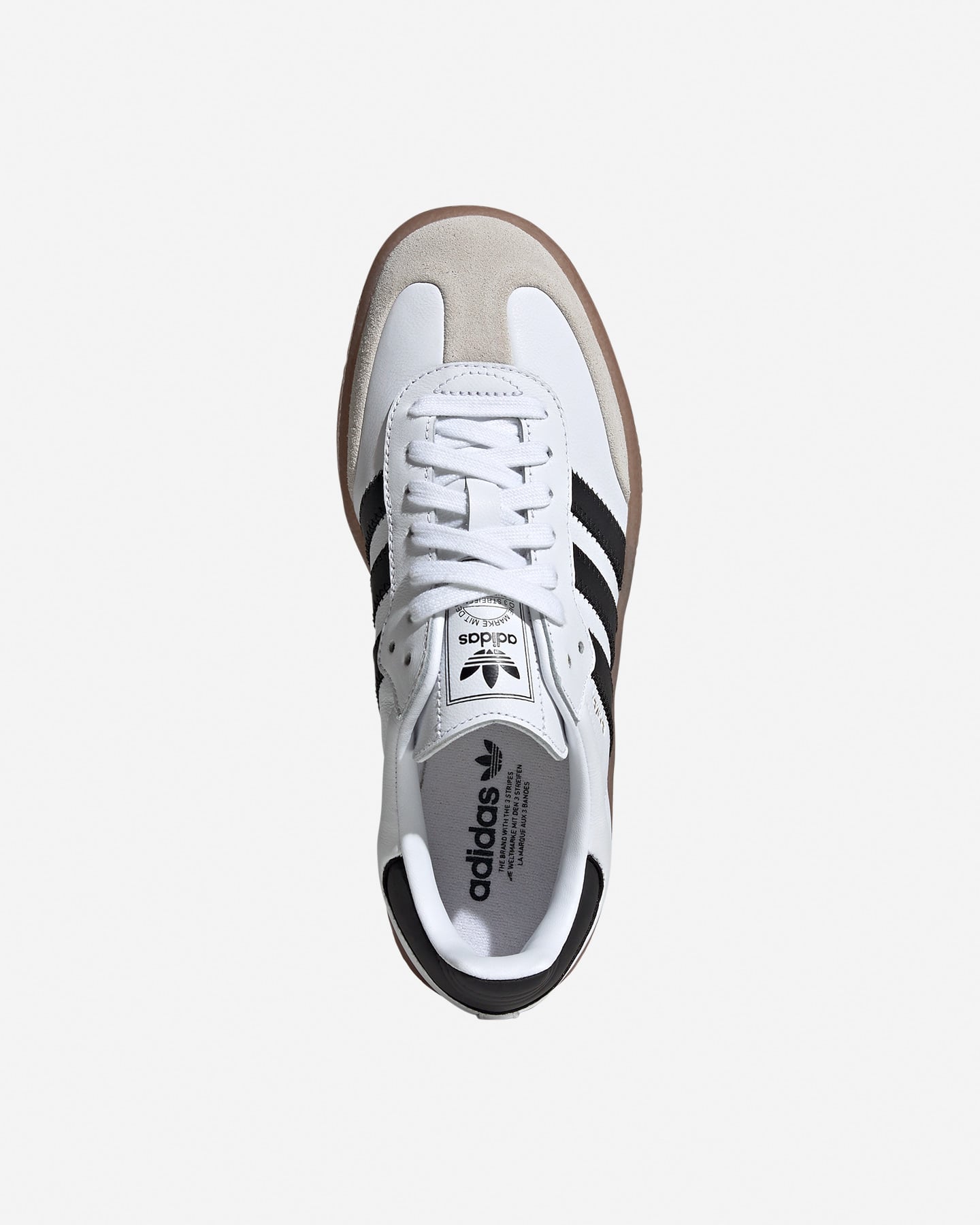 Scarpe sneakers ADIDAS SAMBAE W - Bianco - 2 | Cisalfa Sport
