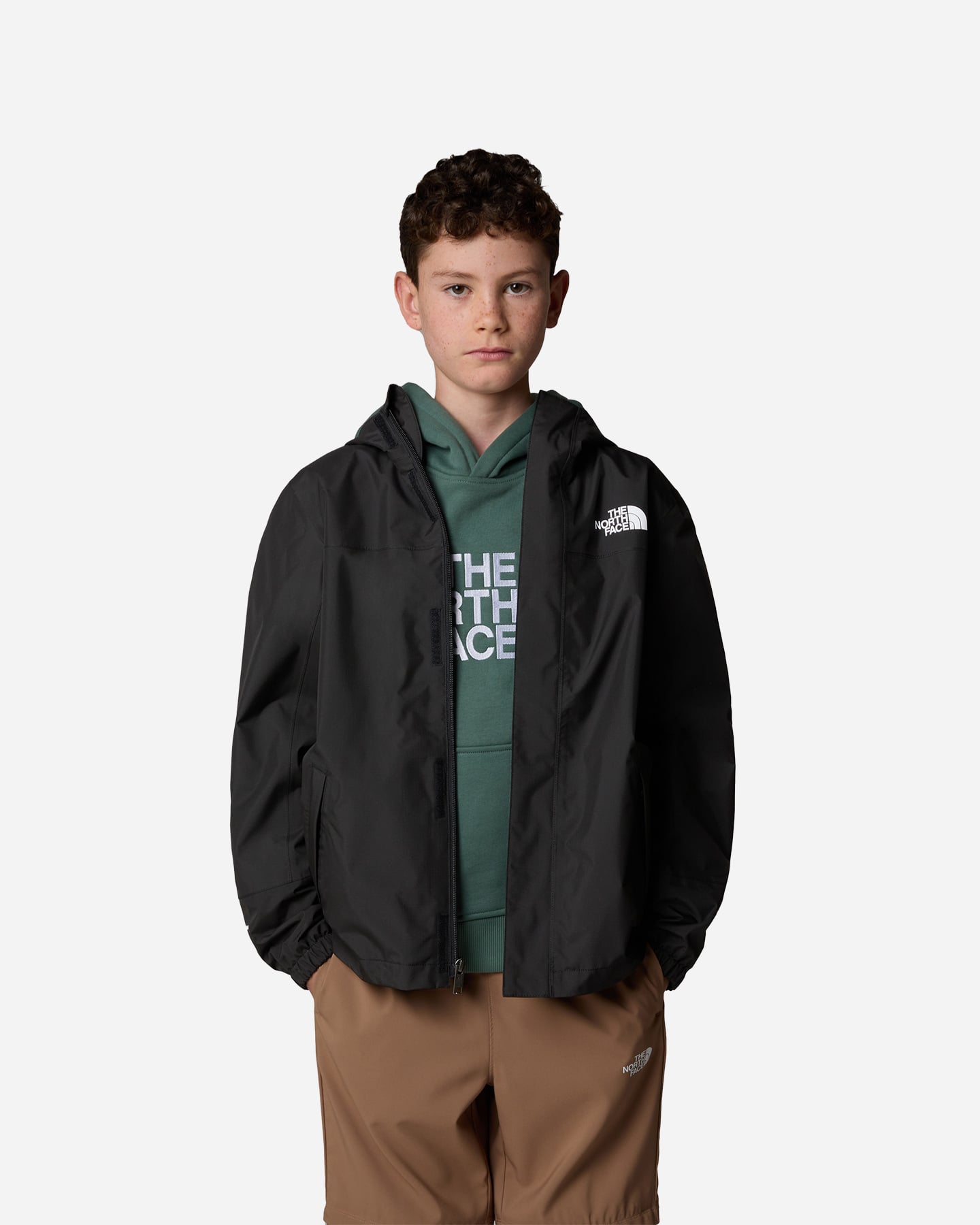Giacca outdoor THE NORTH FACE ANTORA RAIN  - Nero - 2 | Cisalfa Sport