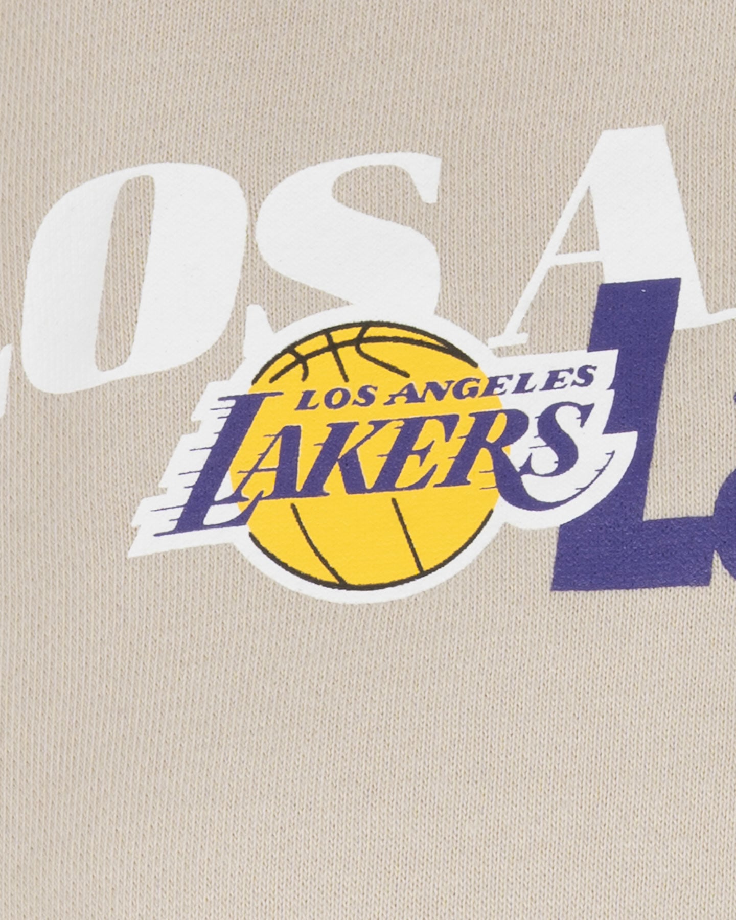 Felpa NEW ERA LOS ANGELES LAKERS W - Beige - 2 | Cisalfa Sport