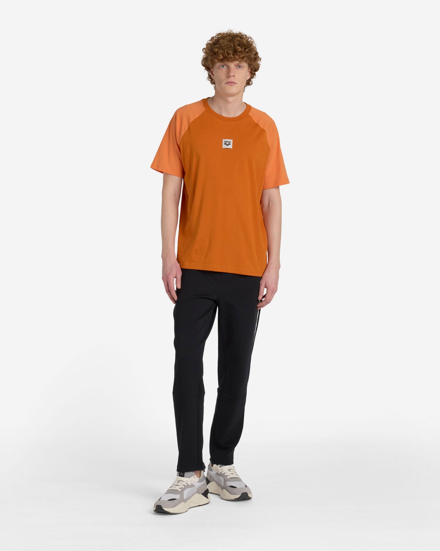 T-shirt ARENA ATHLETIC ESSENTIAL M - Arancione - 2 | Cisalfa Sport