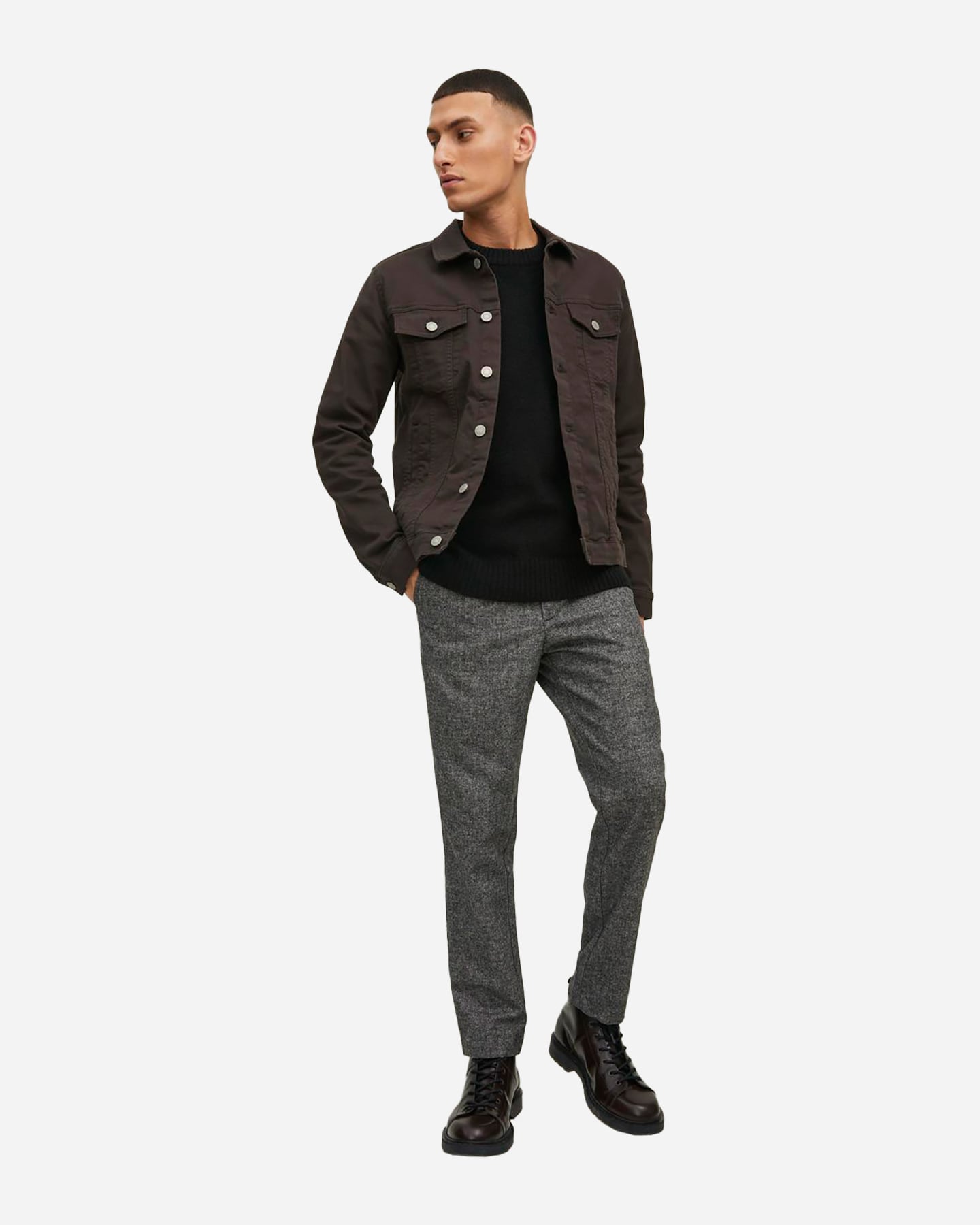 Maglione JACK & JONES OROLLIE M - Nero - 2 | Cisalfa Sport