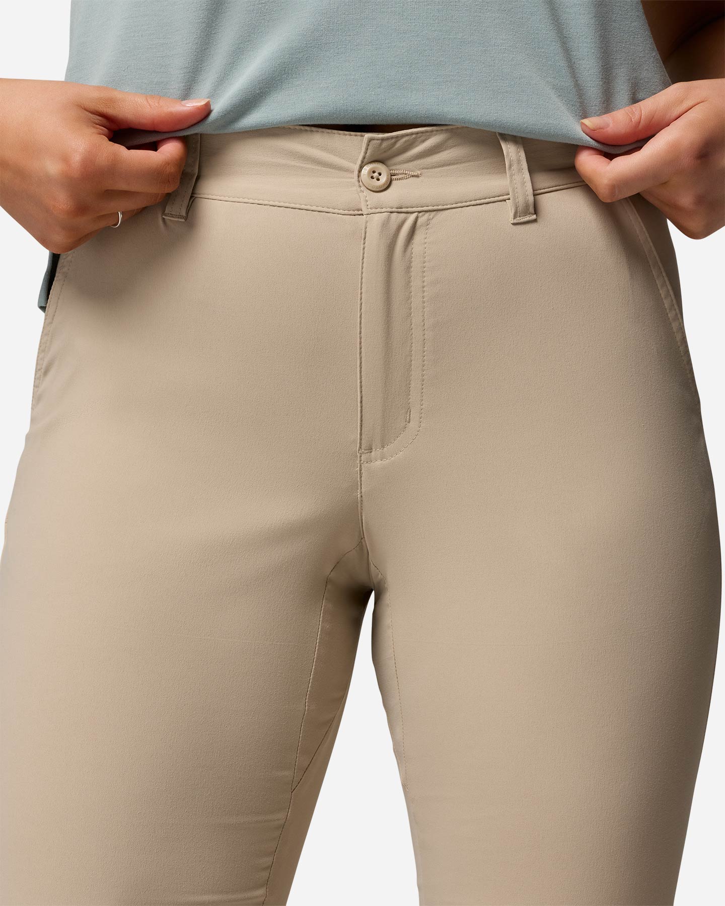 Pantalone outdoor COLUMBIA LESLIE FALLS II W - Beige - 5 | Cisalfa Sport